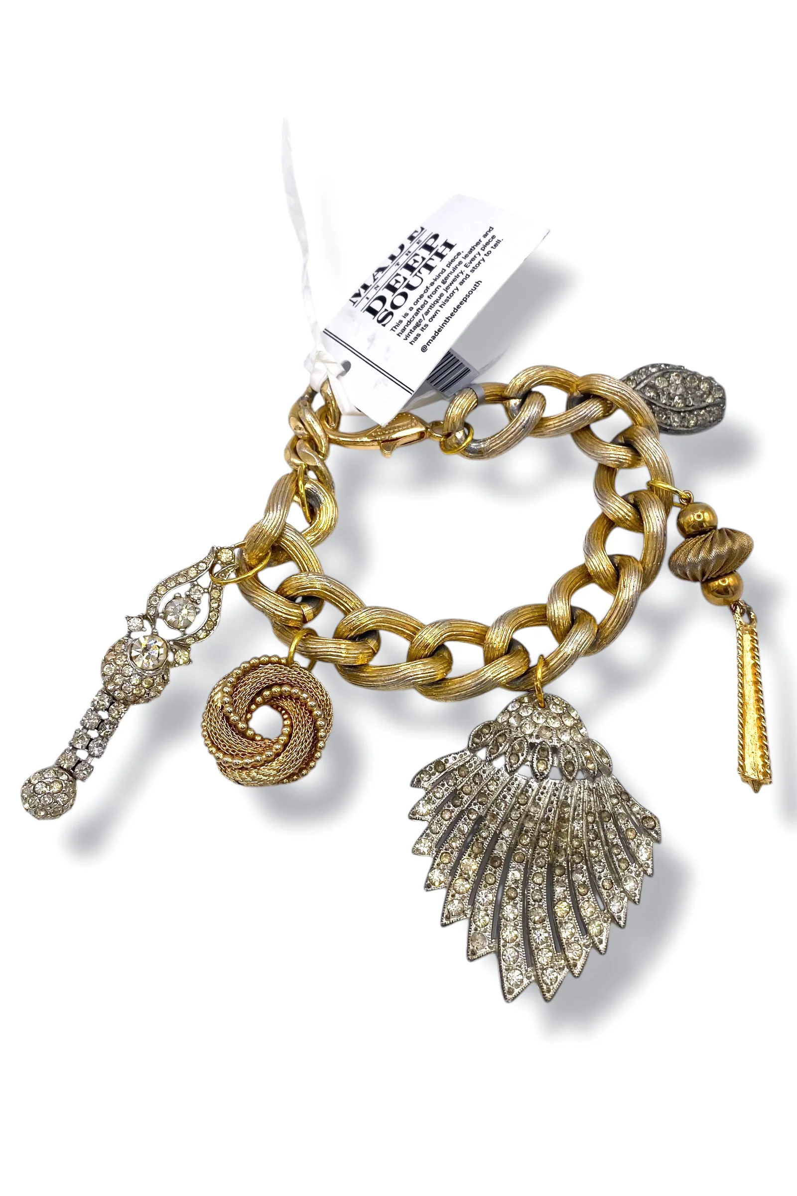 Made In The Deep South 1800-1960s Charms Bracelet