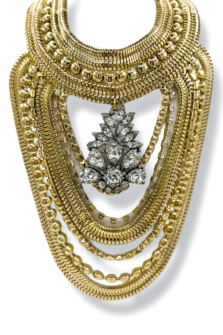 Made in the Deep South 1800s Brooch 1970s Necklace