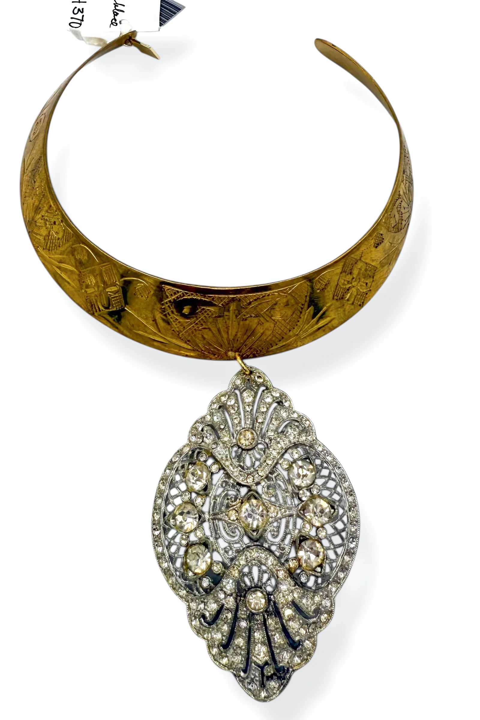 Made In The Deep South 1920s Brooch 1960s Choker Necklace