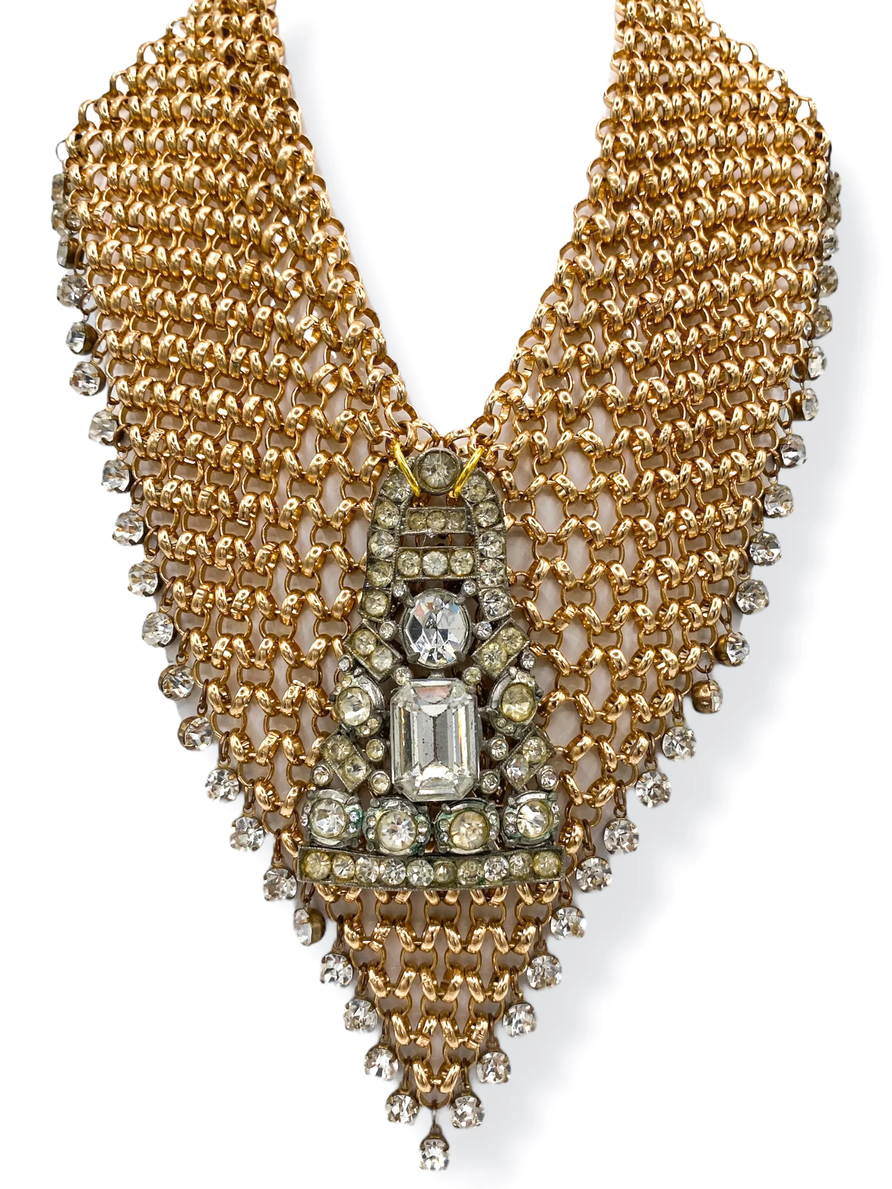 Made in the Deep South 1930s Fur Clip 1970s Necklace