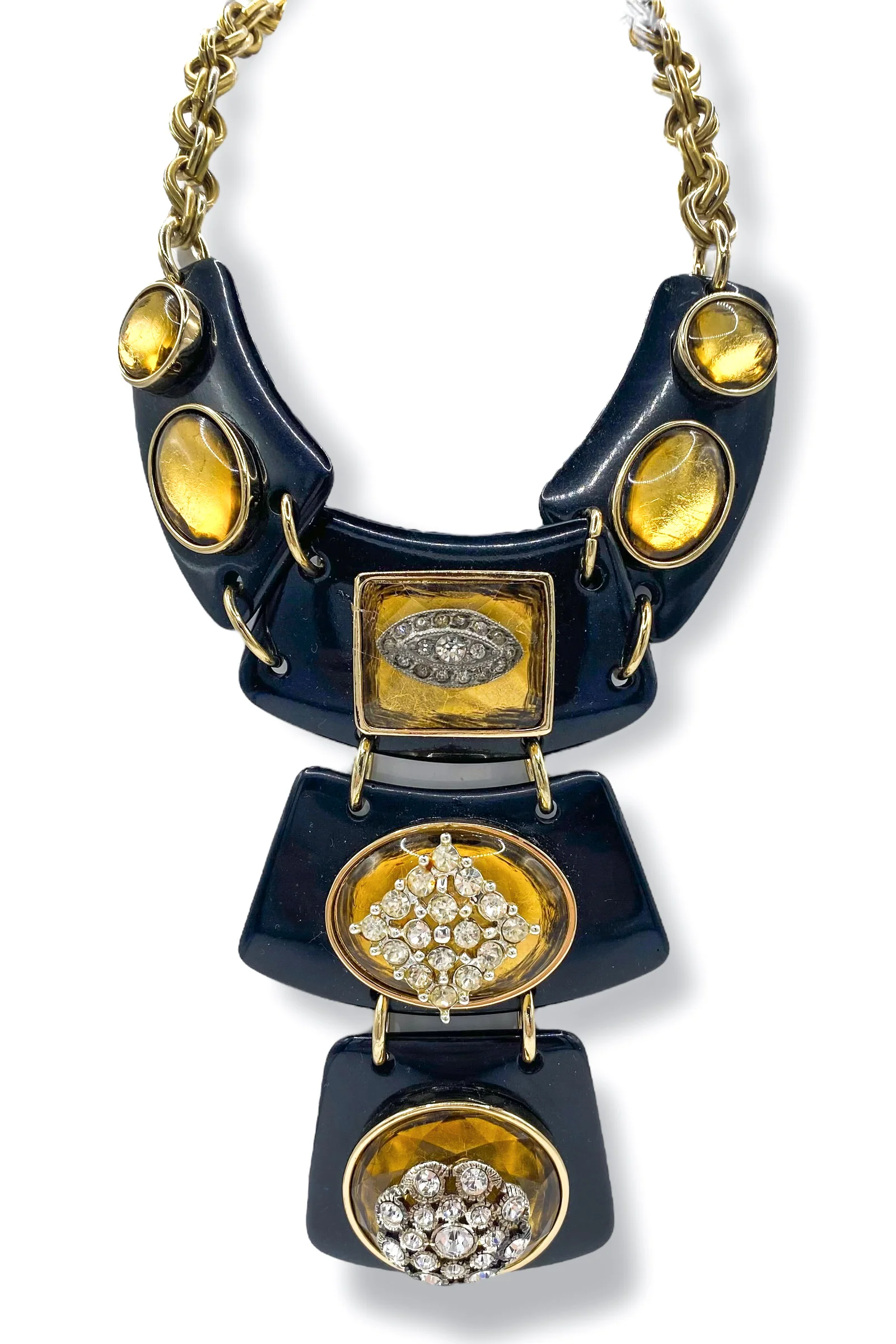 Made in the Deep South 1940s-1950s Brooches 1980s Bib Necklace
