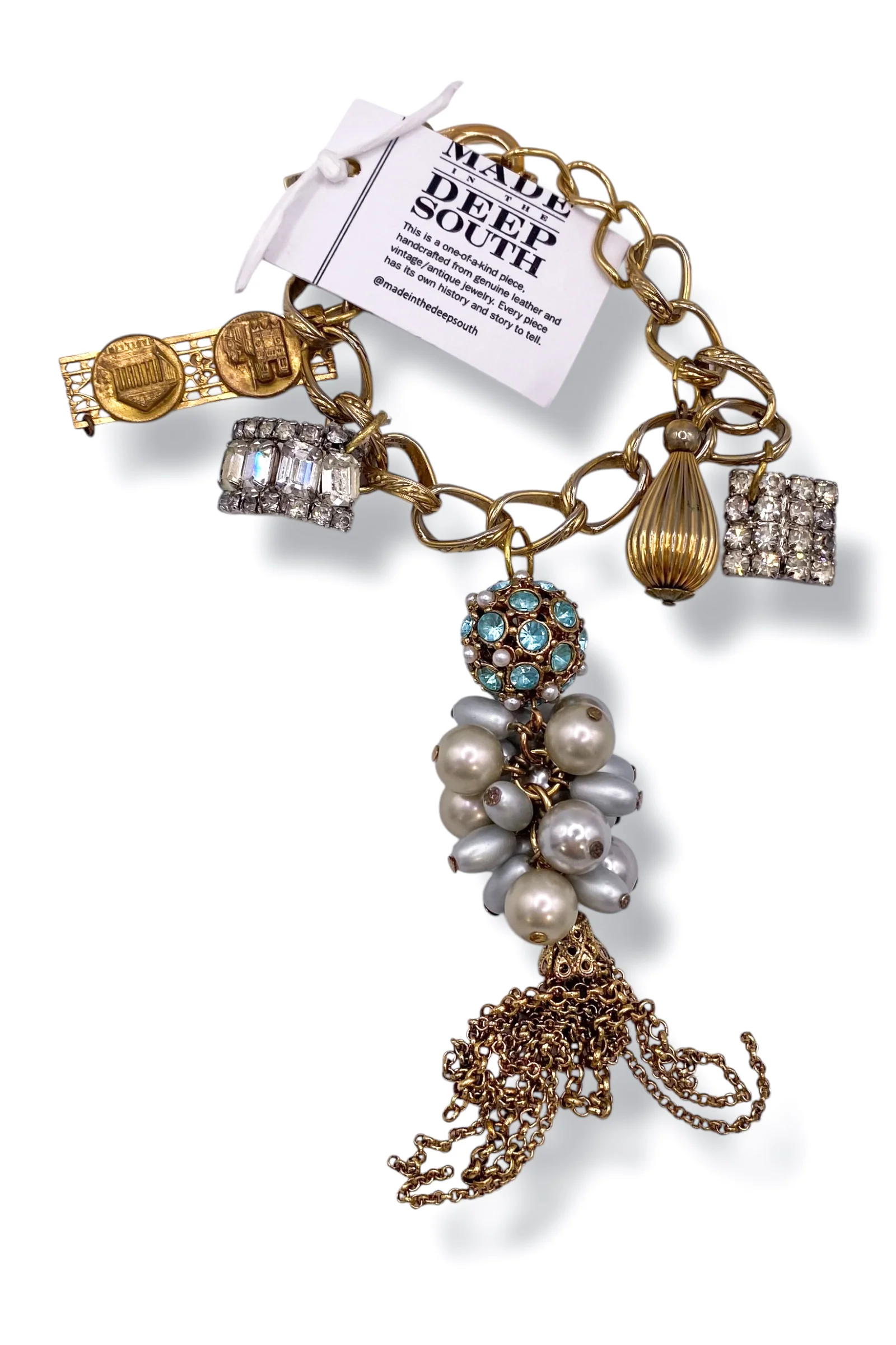 Made In The Deep South 1940s-1960s Charms Bracelet