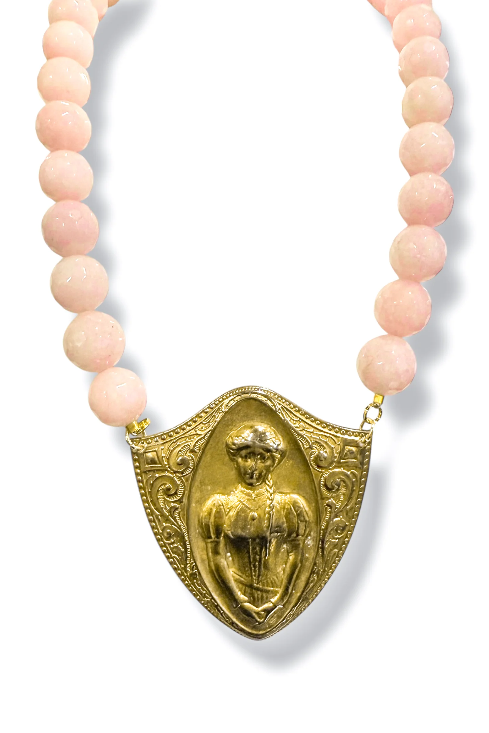 Made in the Deep South 1940s Brooch 1960s Agate Necklace
