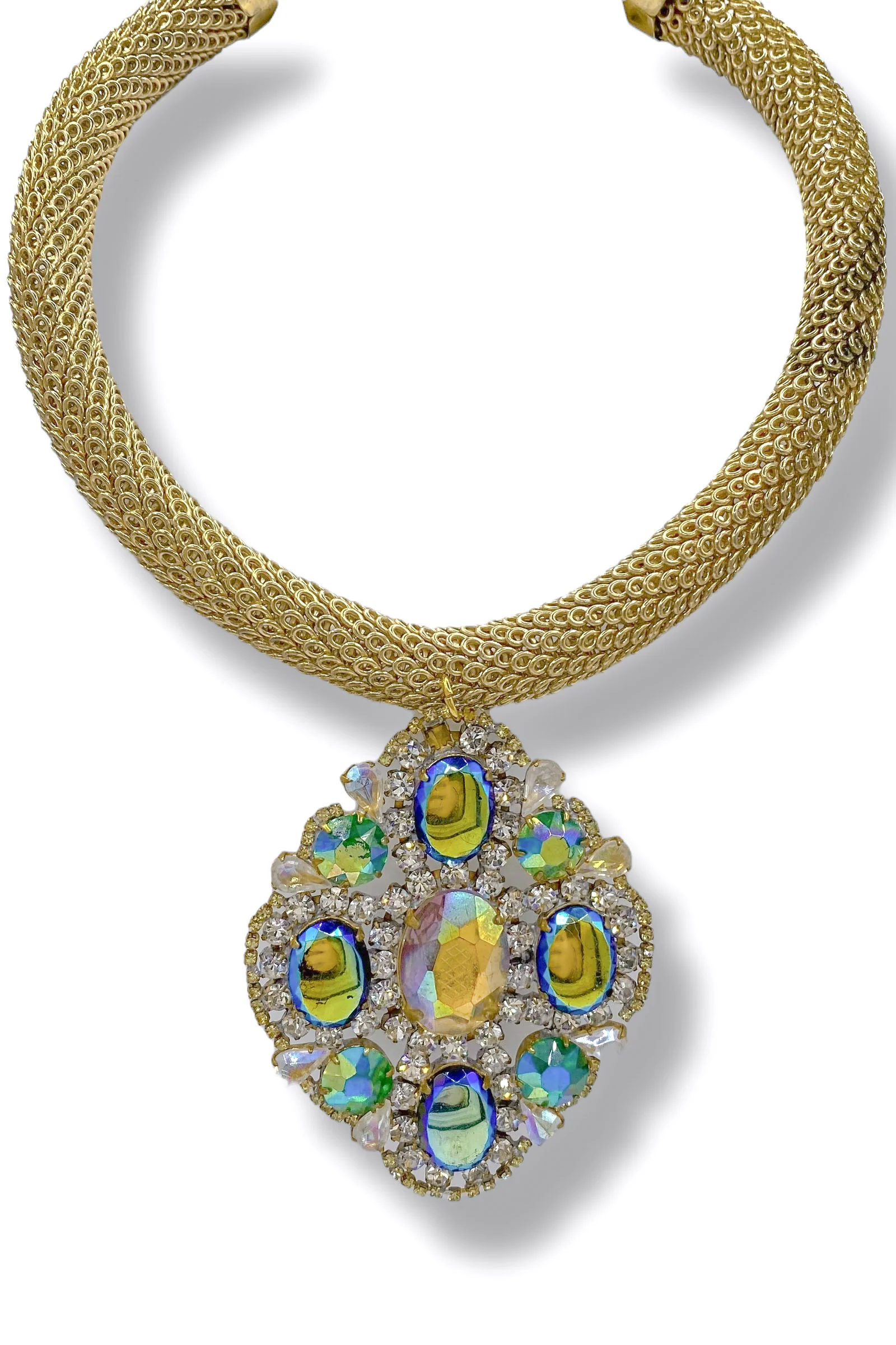 Made In The Deep South 1950s Brooch 1960s Collar Necklace