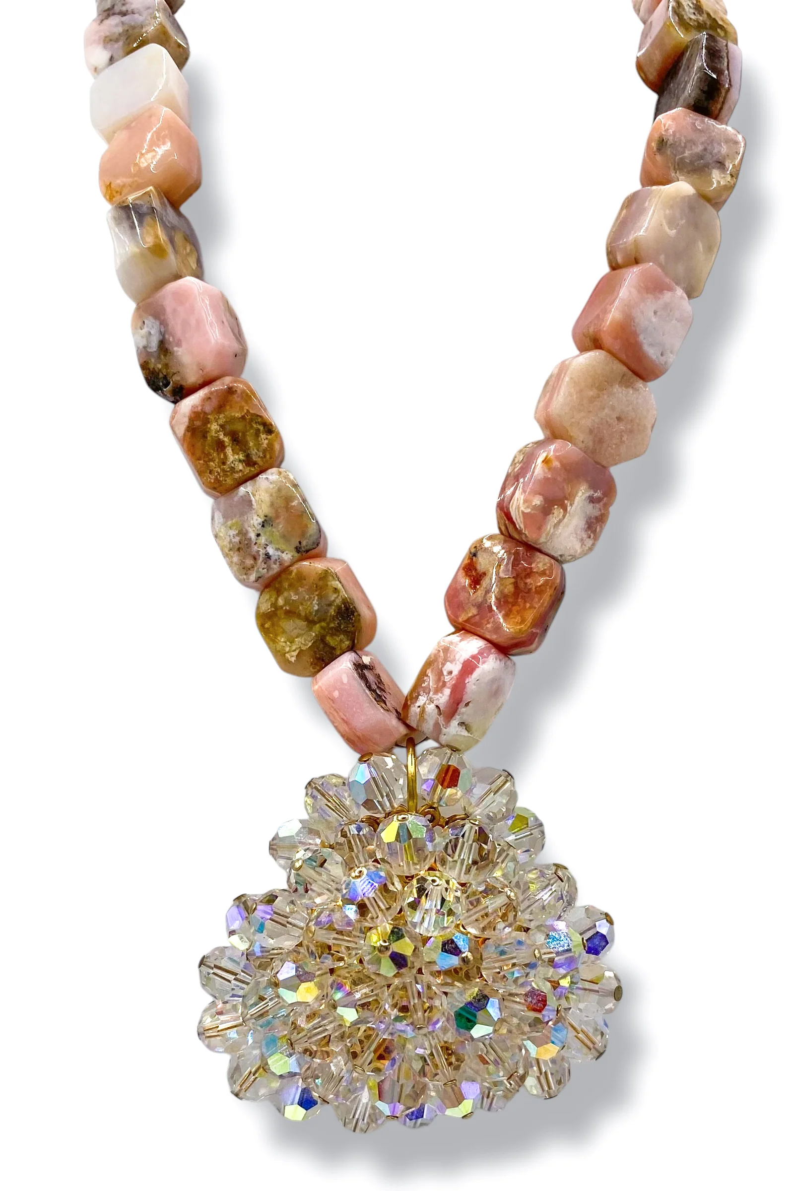 Made In The Deep South 1950s Brooch Necklace