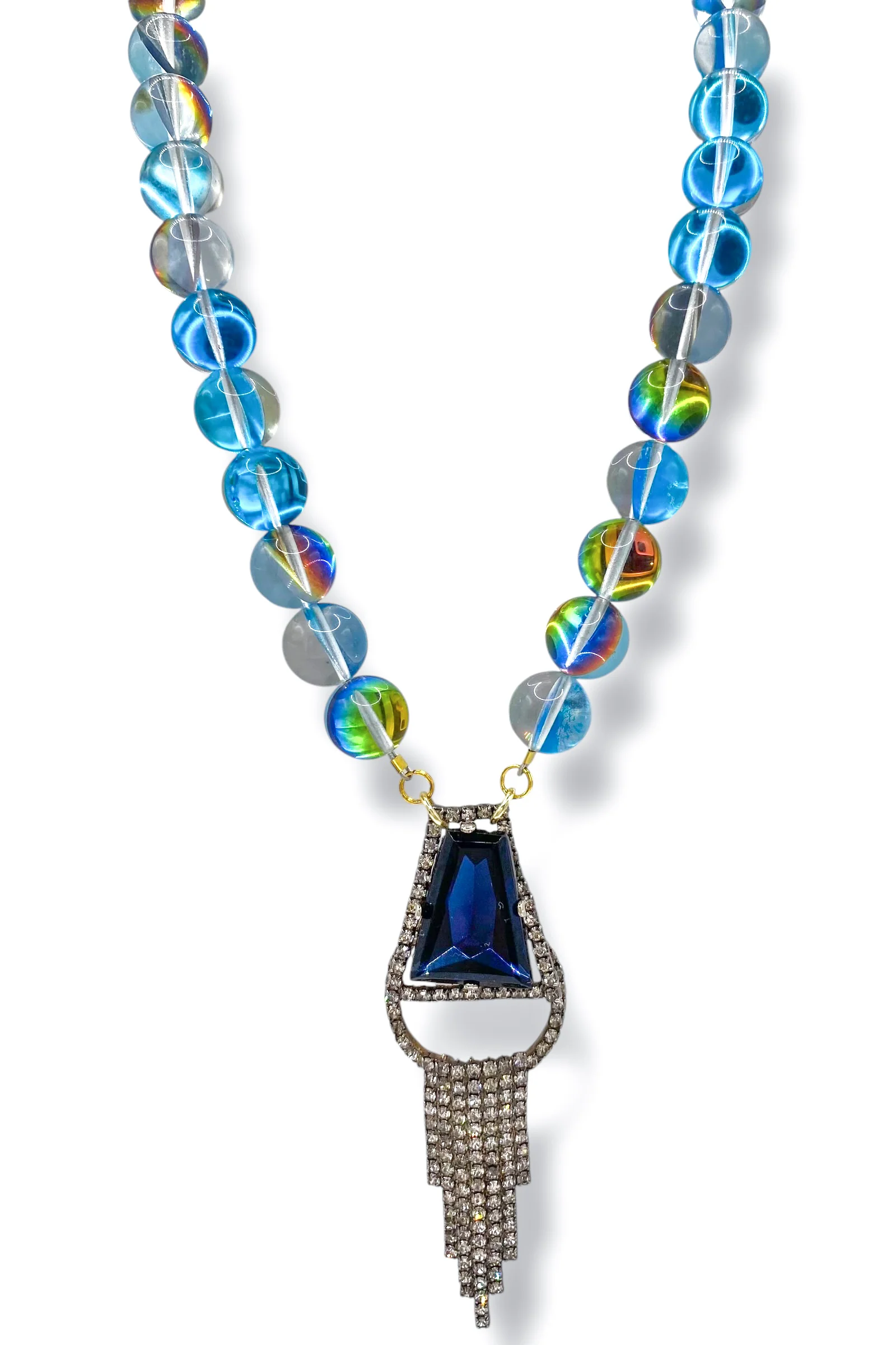 Made In The Deep South 1950s Brooch Necklace