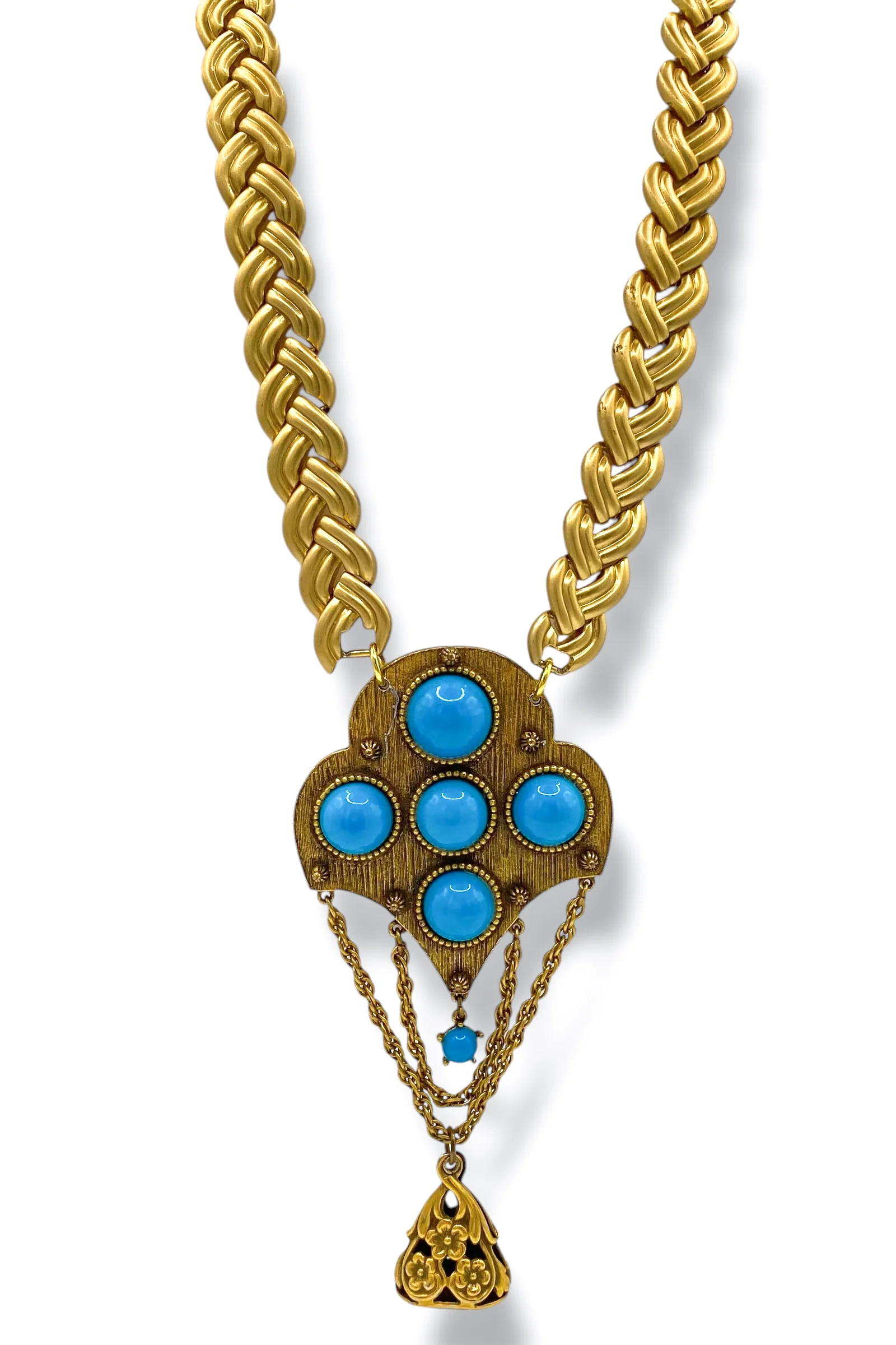 Made In the Deep South 1950s Brooch 1970s Necklace