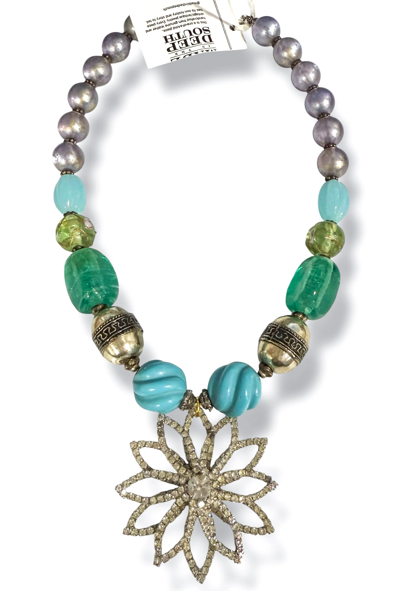 Made in the Deep South 1950s Kramer Brooch 1960s Necklace