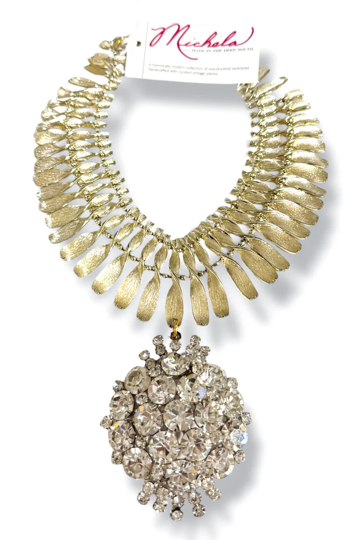 Made in the Deep South 1950s Weiss Brooch 1960s Necklace
