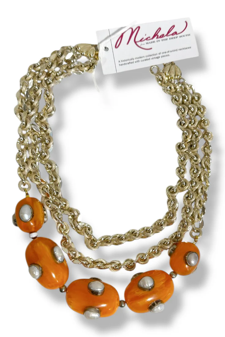 Made in the Deep South 1960s Beads 1970s Necklace