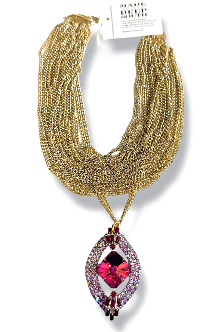Made in the Deep South 1960s Brooch 1950s Necklace
