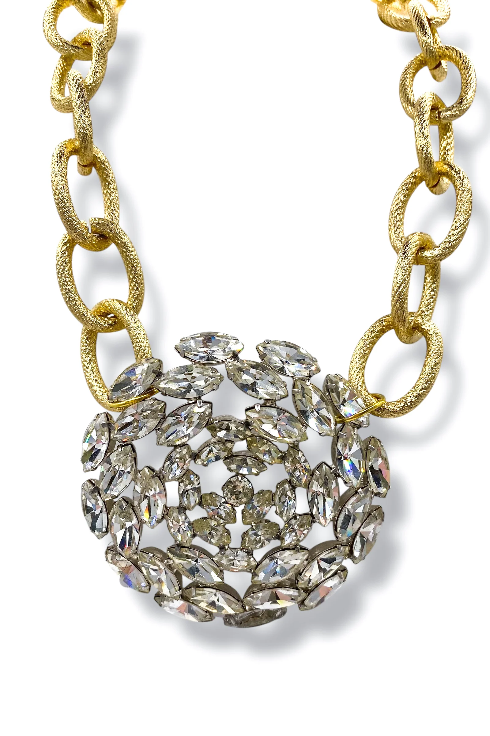 Made In The Deep South 1960s Brooch Necklace