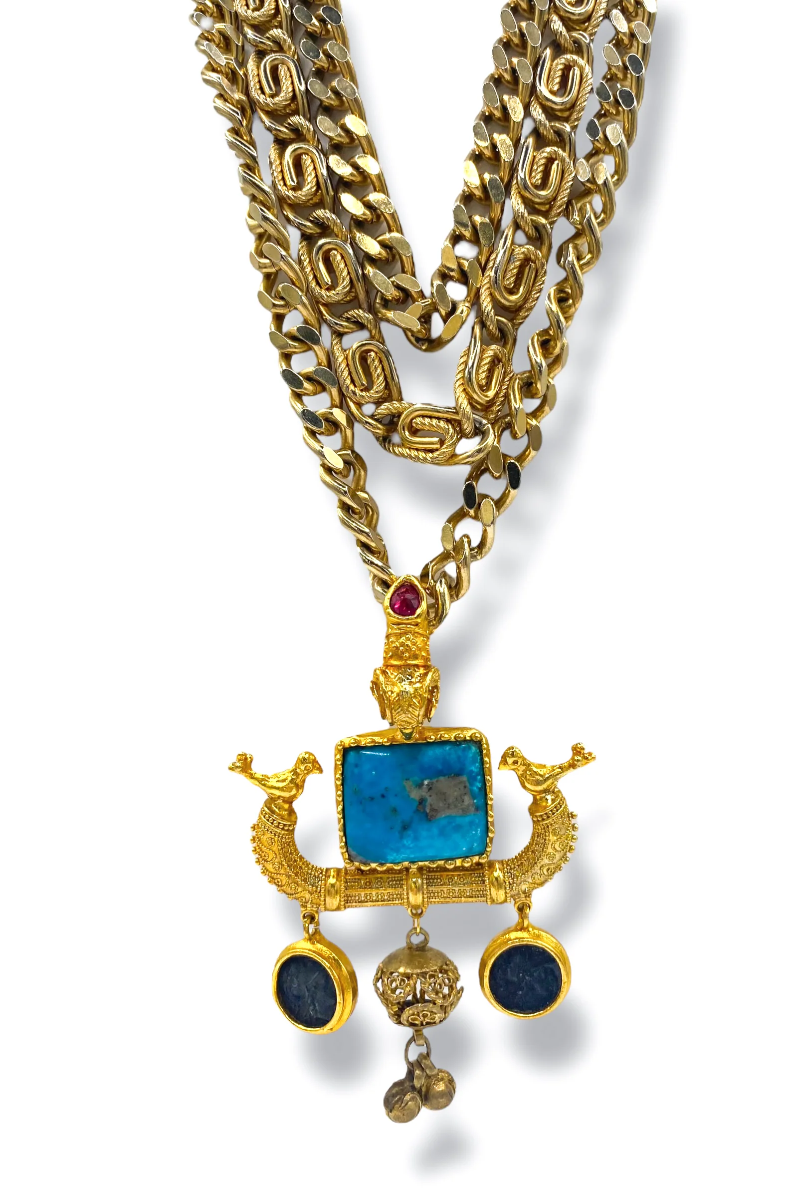 Made in the Deep South 1960s Brooch 1970s Necklace