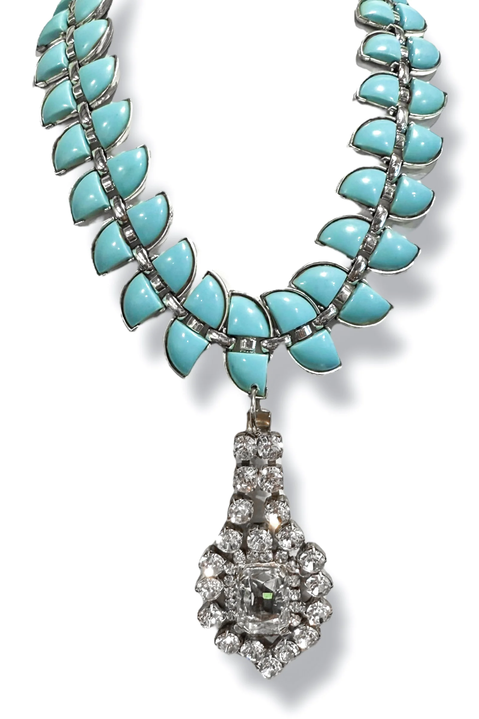 Made in the Deep South 1960s Earring Czech Republic 1950s Necklace