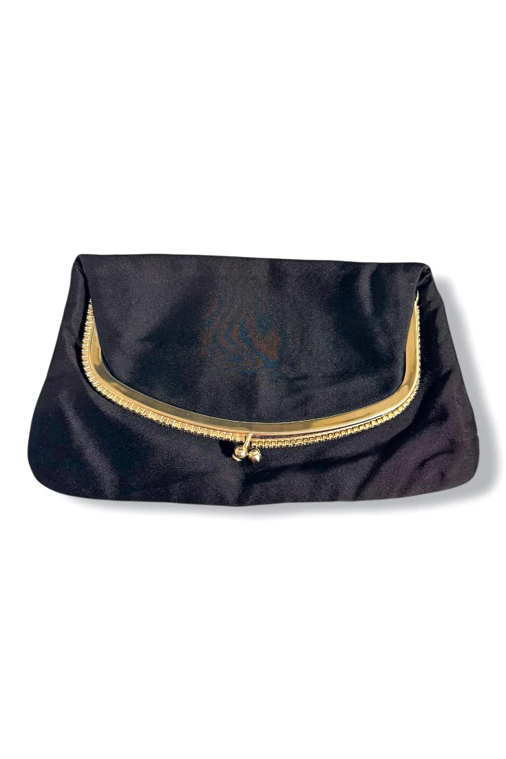 Made in the Deep South 1960s Mel-Ton Satin Clutch