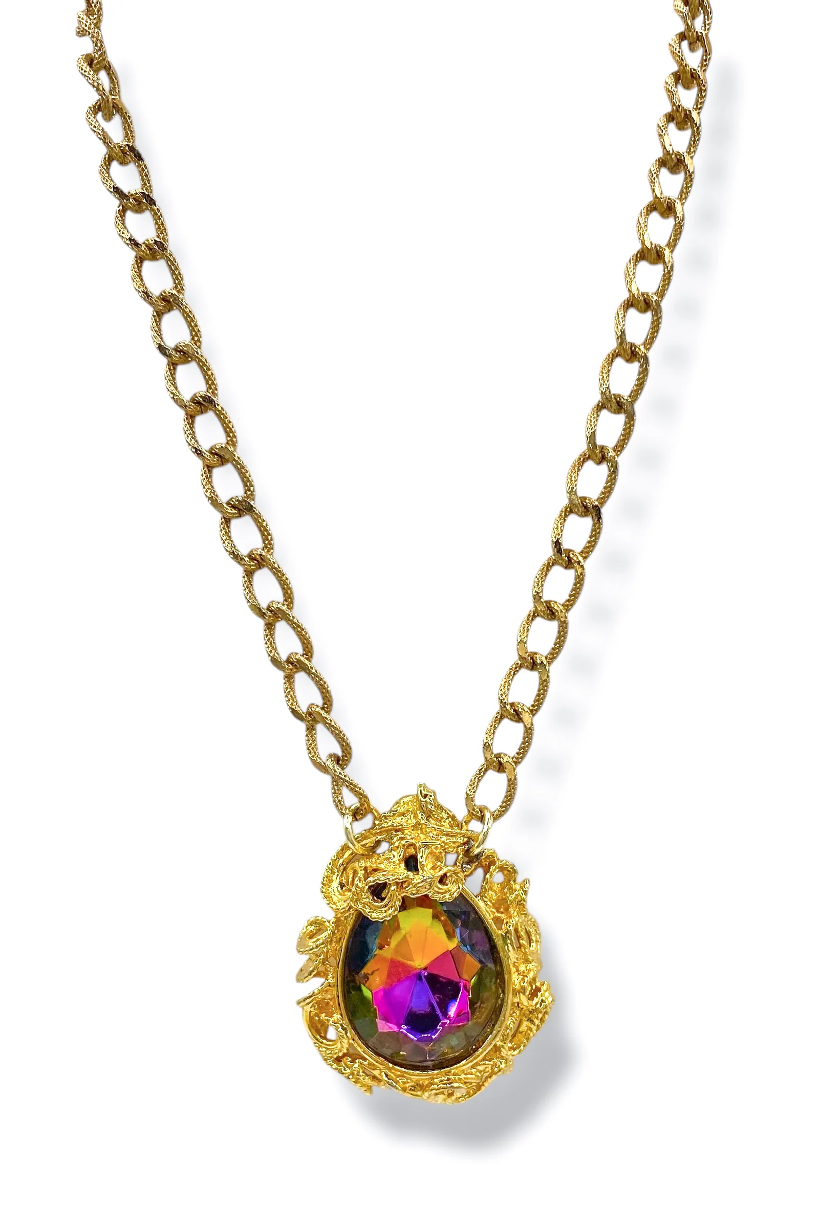 Made In The Deep South 1960s Rivoli Brooch 1960s Necklace