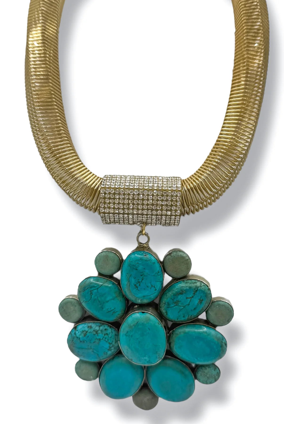 Made in the Deep South 1960s Turquoise 1960s Necklace