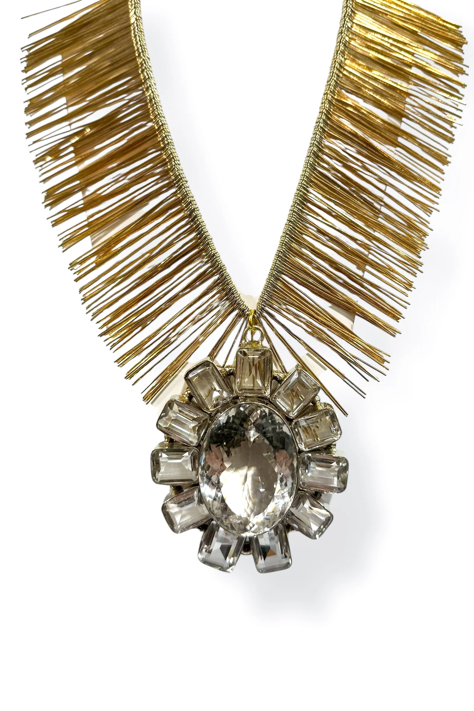 Made in the Deep South 1970s Crystal Quartz 1960s Necklace