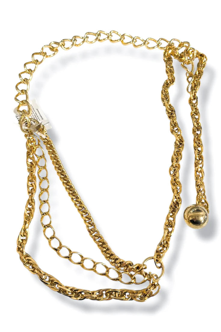Made in the Deep South 1970s Gold Tone Belt