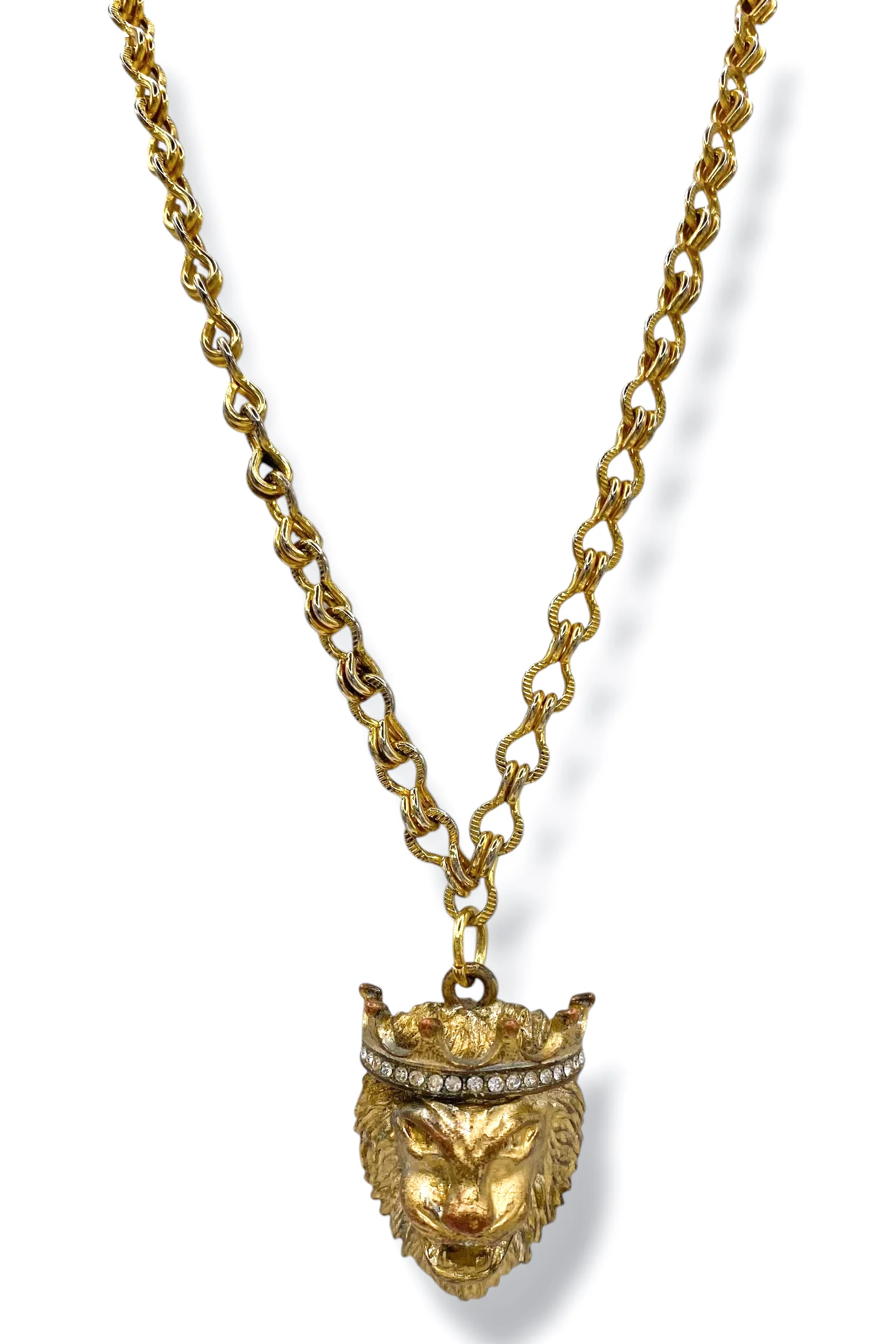 Made In The Deep South 1970s Lion Pendant 1960s Chain