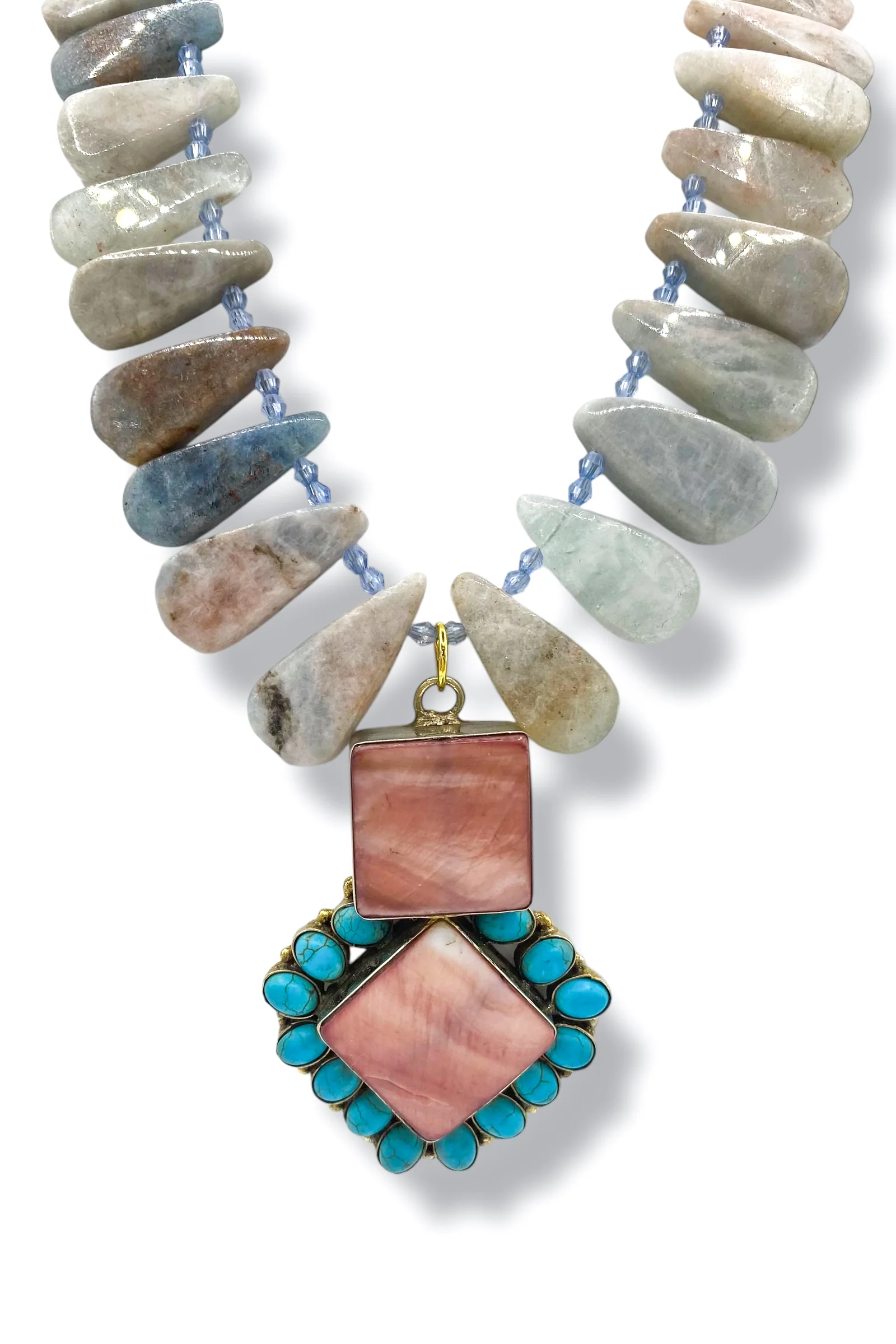 Made In the Deep South 1970s Pendant Necklace