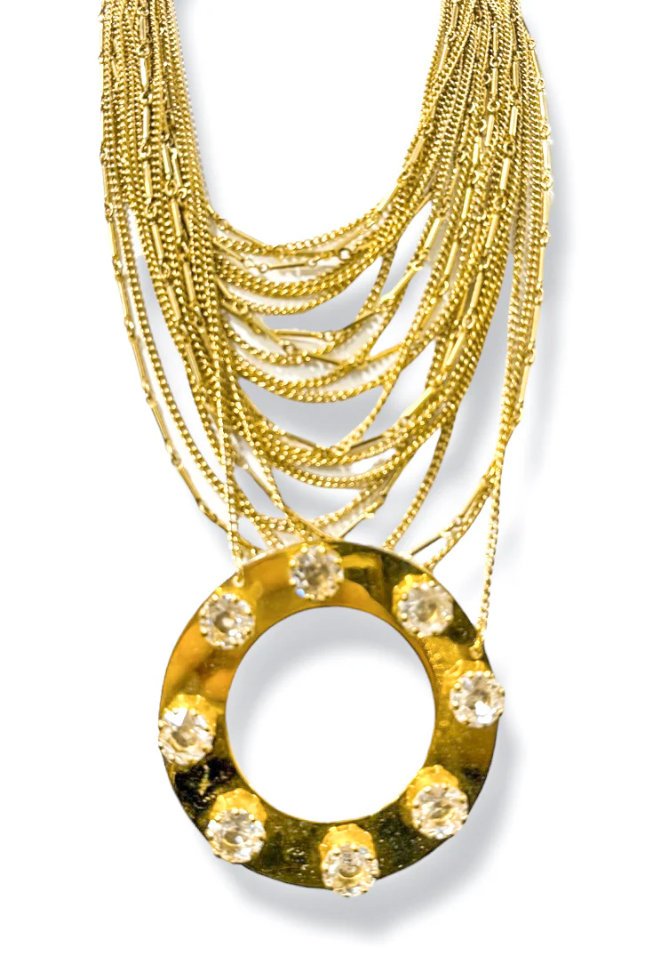 Made in the Deep South 1970s Sash Buckle 1950s Necklace
