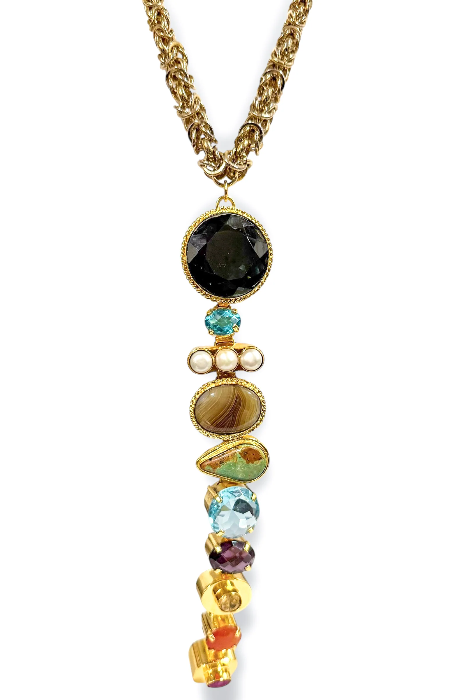 Made in the Deep South 1980s New Old Stock Pendant 1960s Necklace