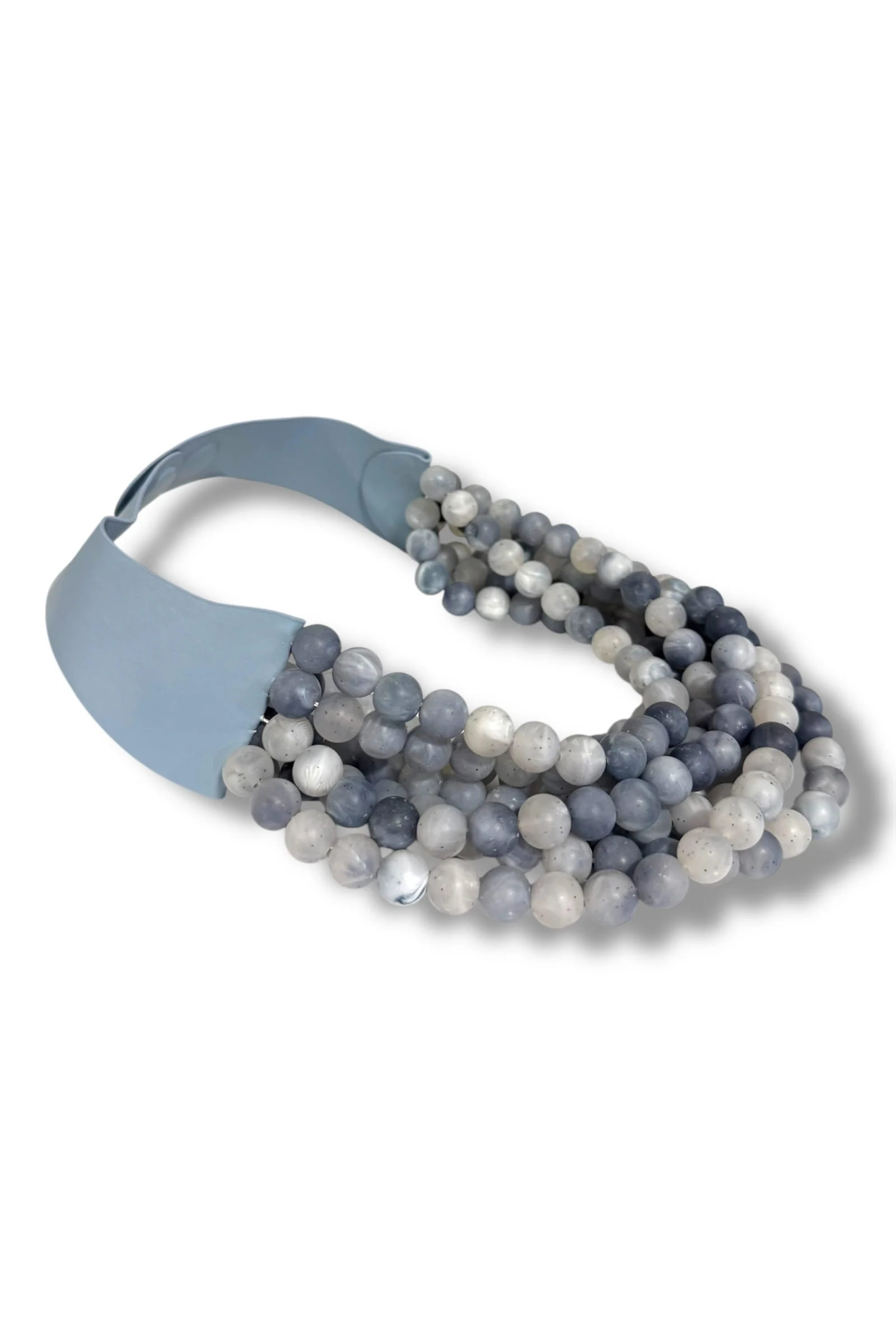 Extra Mile Montana Blue Beaded Necklace
