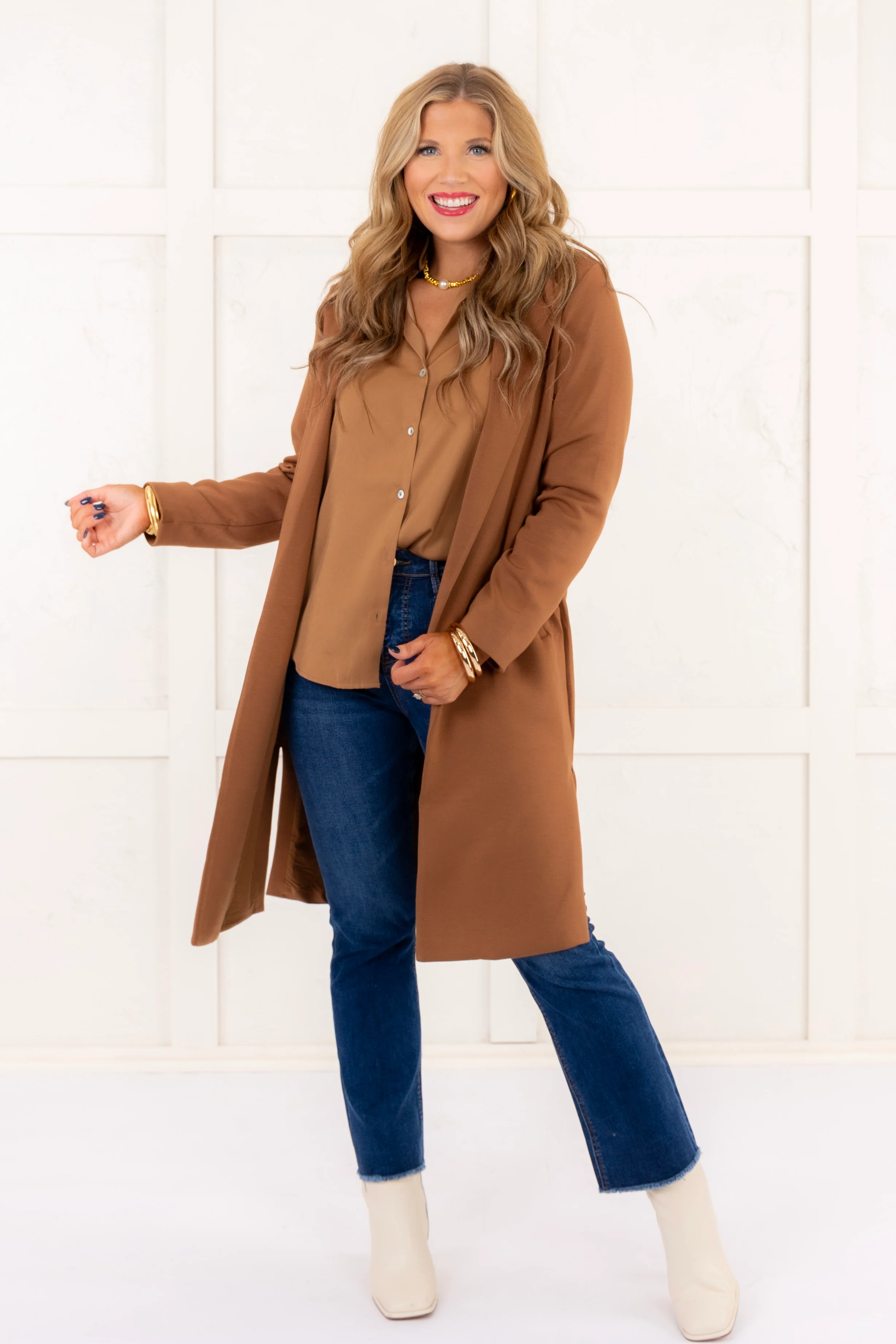 Airessentials Coat - Cocoa | SPANX - FINAL SALE - Image 2