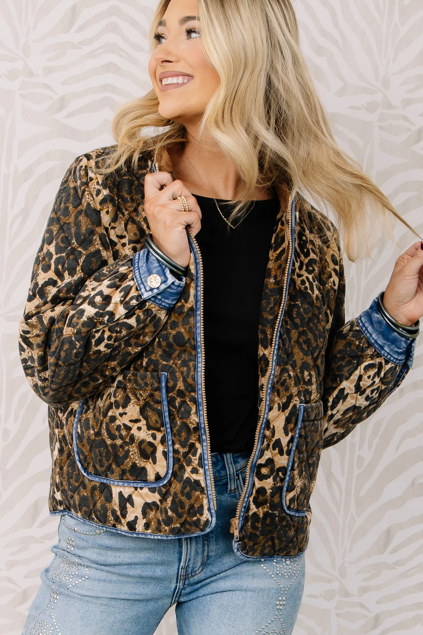 Cassie Animal Long Sleeve Jacket - Image 3