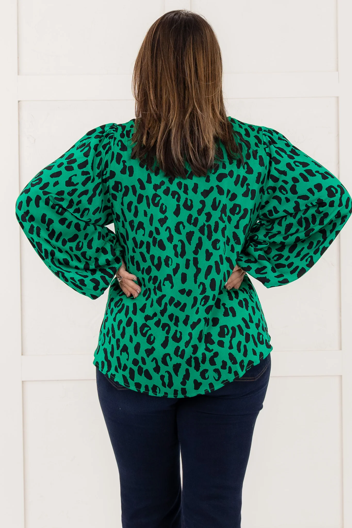 Harper Animal Print Long Sleeve Top - FINAL SALE - Image 5