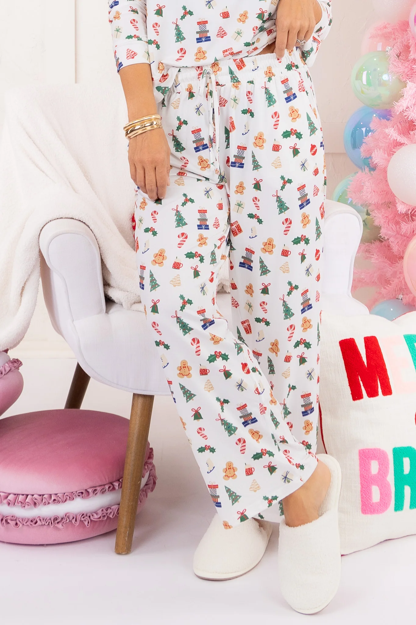 Annie Christmas Morning PJ Set | Mary Square - FINAL SALE - Image 3