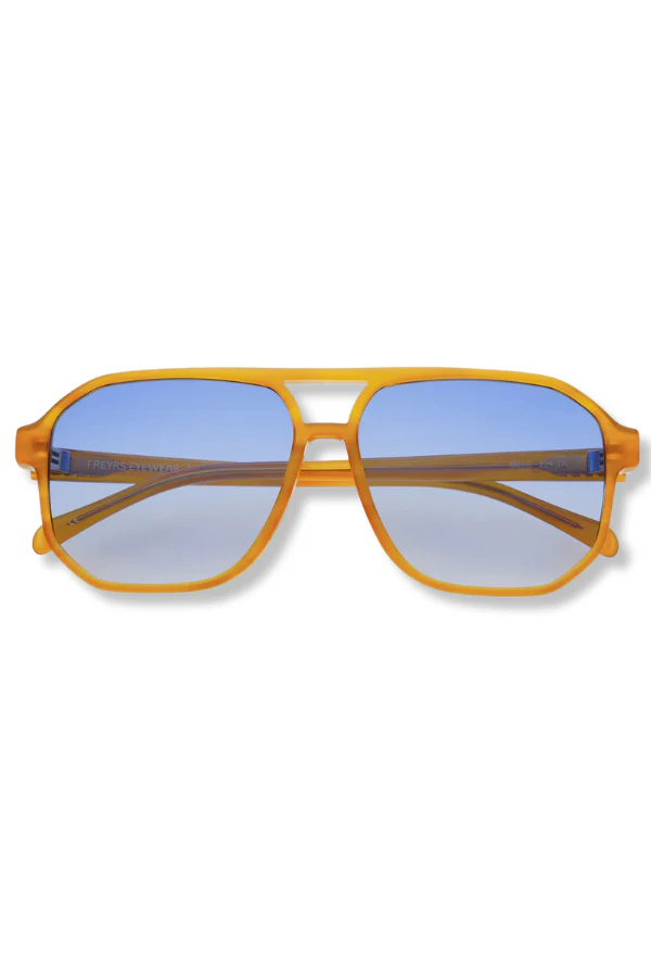 Freyrs Billie Light Brown Aviator Sunglasses - Image 2
