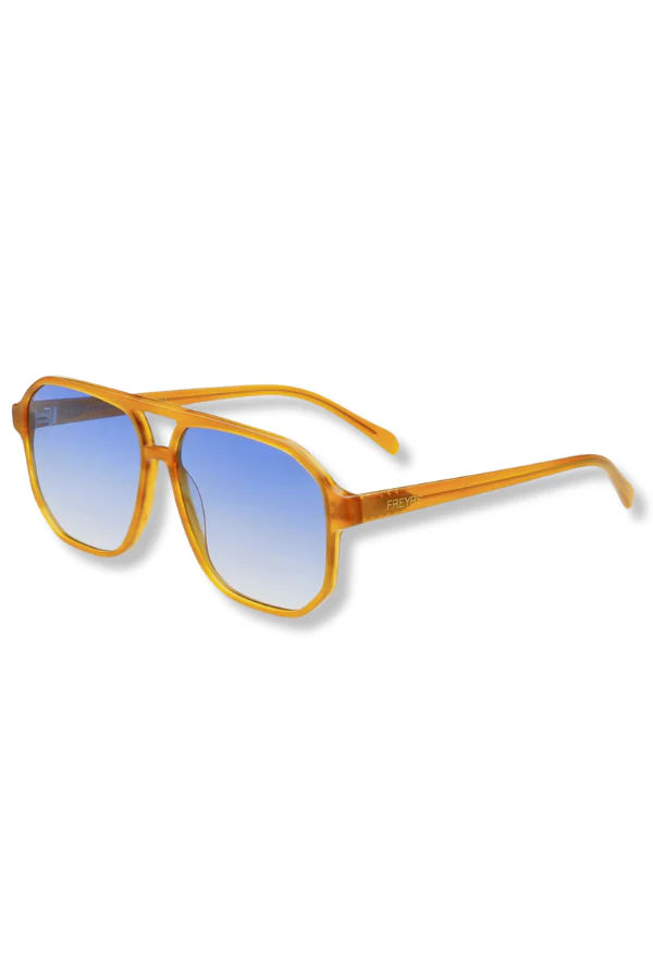 Freyrs Billie Light Brown Aviator Sunglasses - Image 4