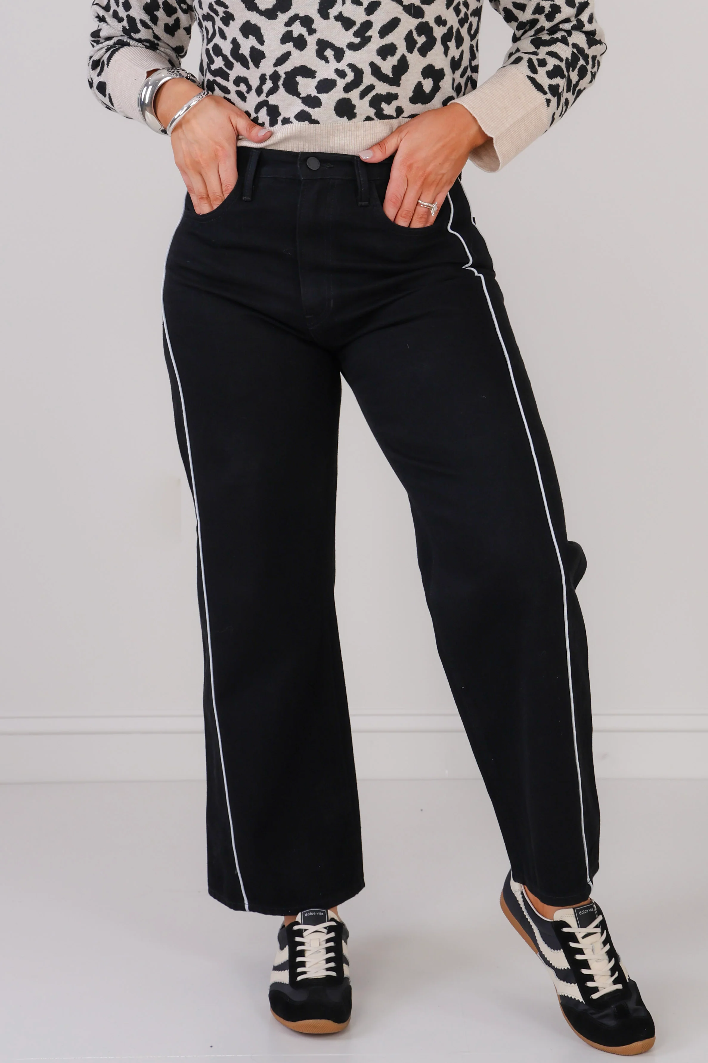 Just Black Black Barrel Twist Jean