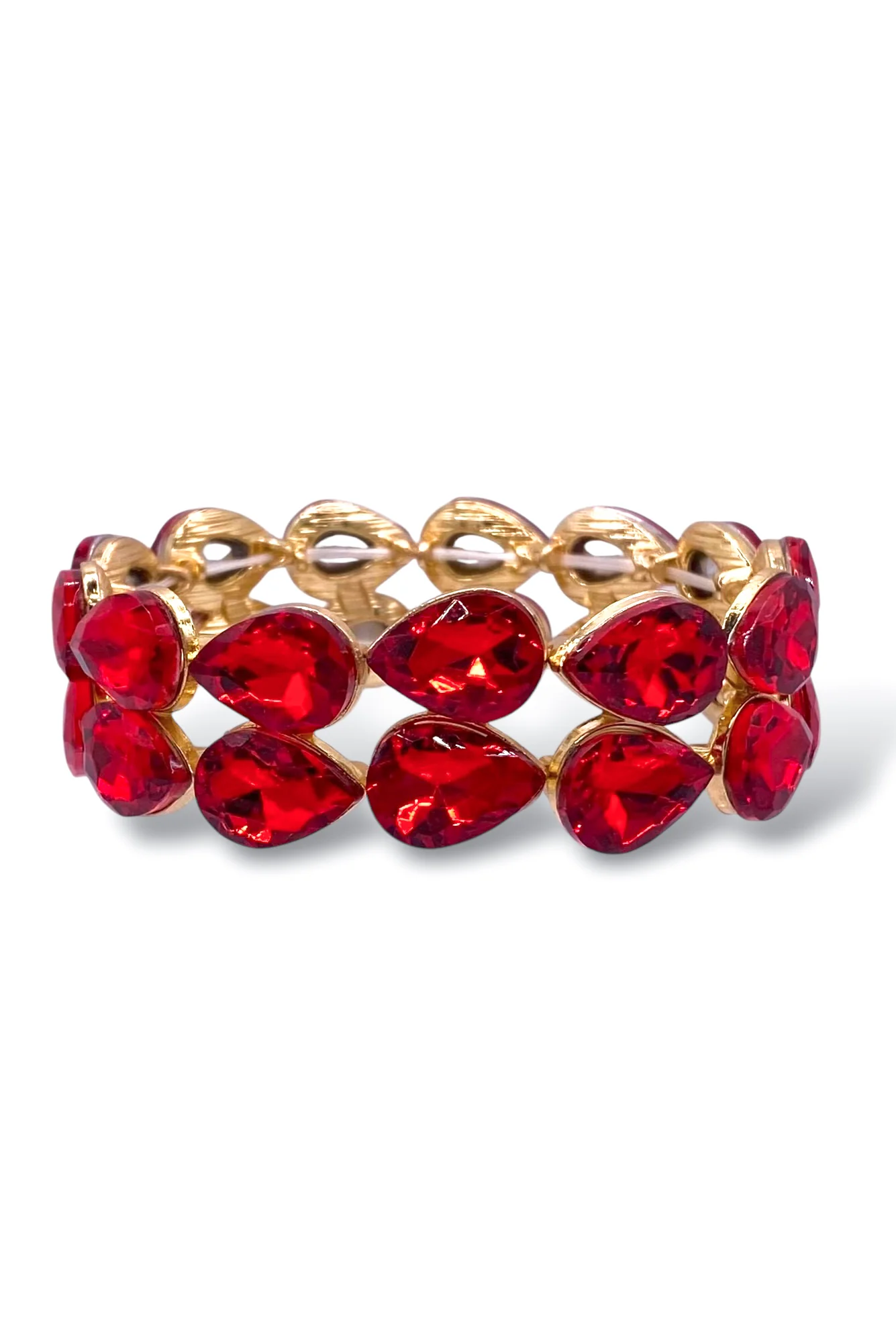 Calling You Mine Glass Crystal Bracelet *Final Sale*