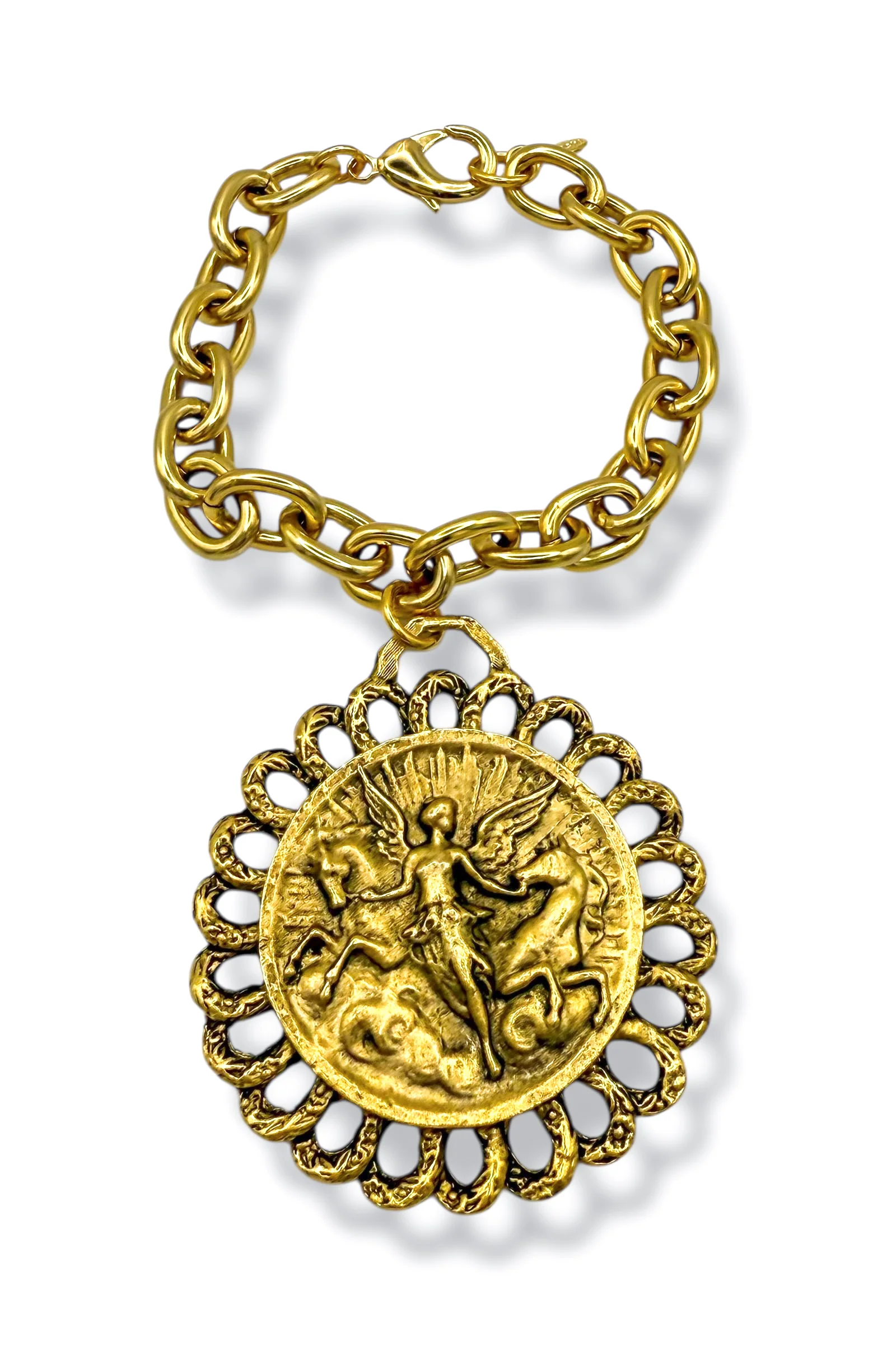 Yochi More Than Enough Pendant Bracelet