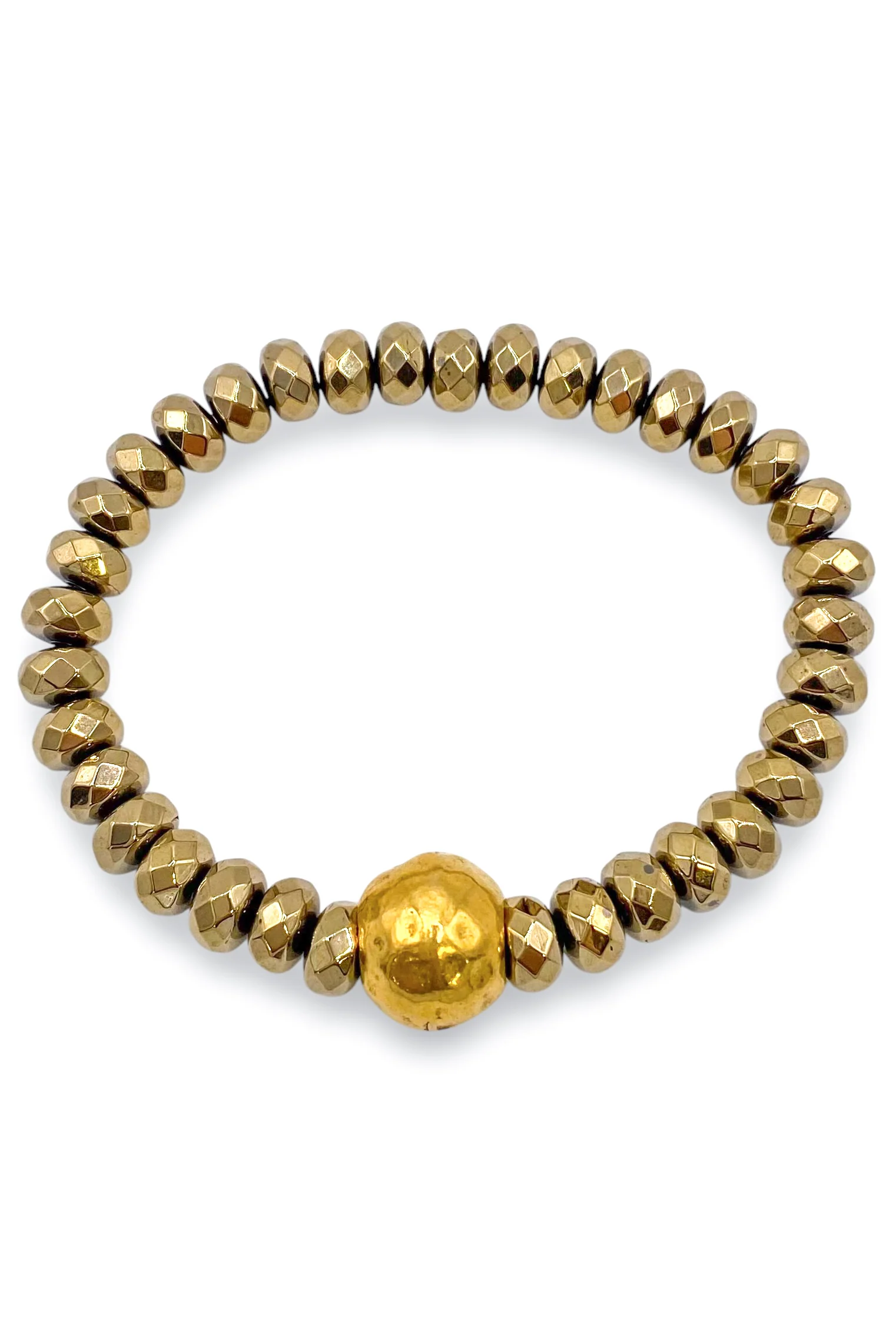 Rolling Away Bracelet - Gold Hematite | Virtue