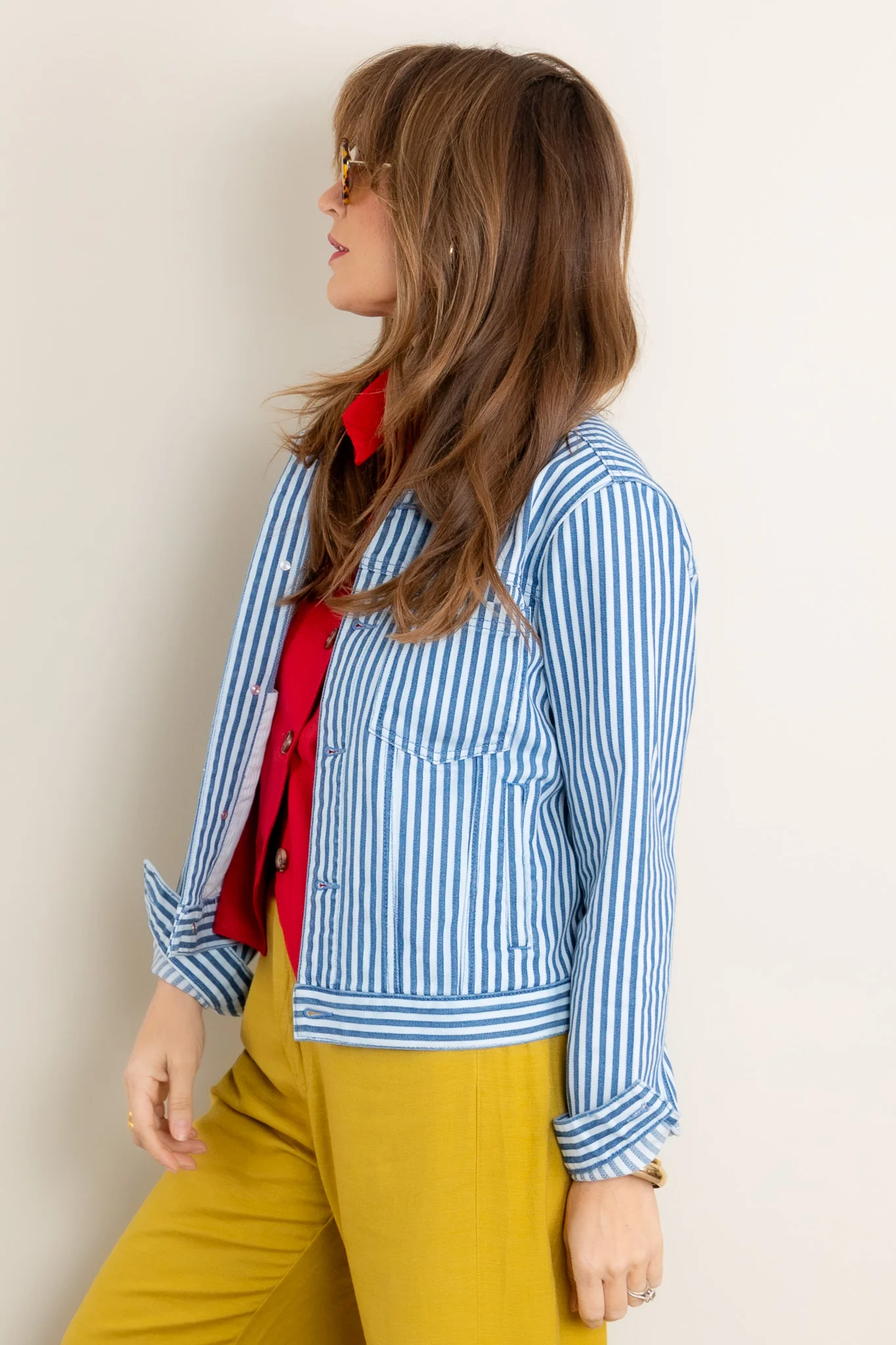 Tribal Seeing Stripes Riviera Long Sleeve Jacket *Final Sale* - Image 5