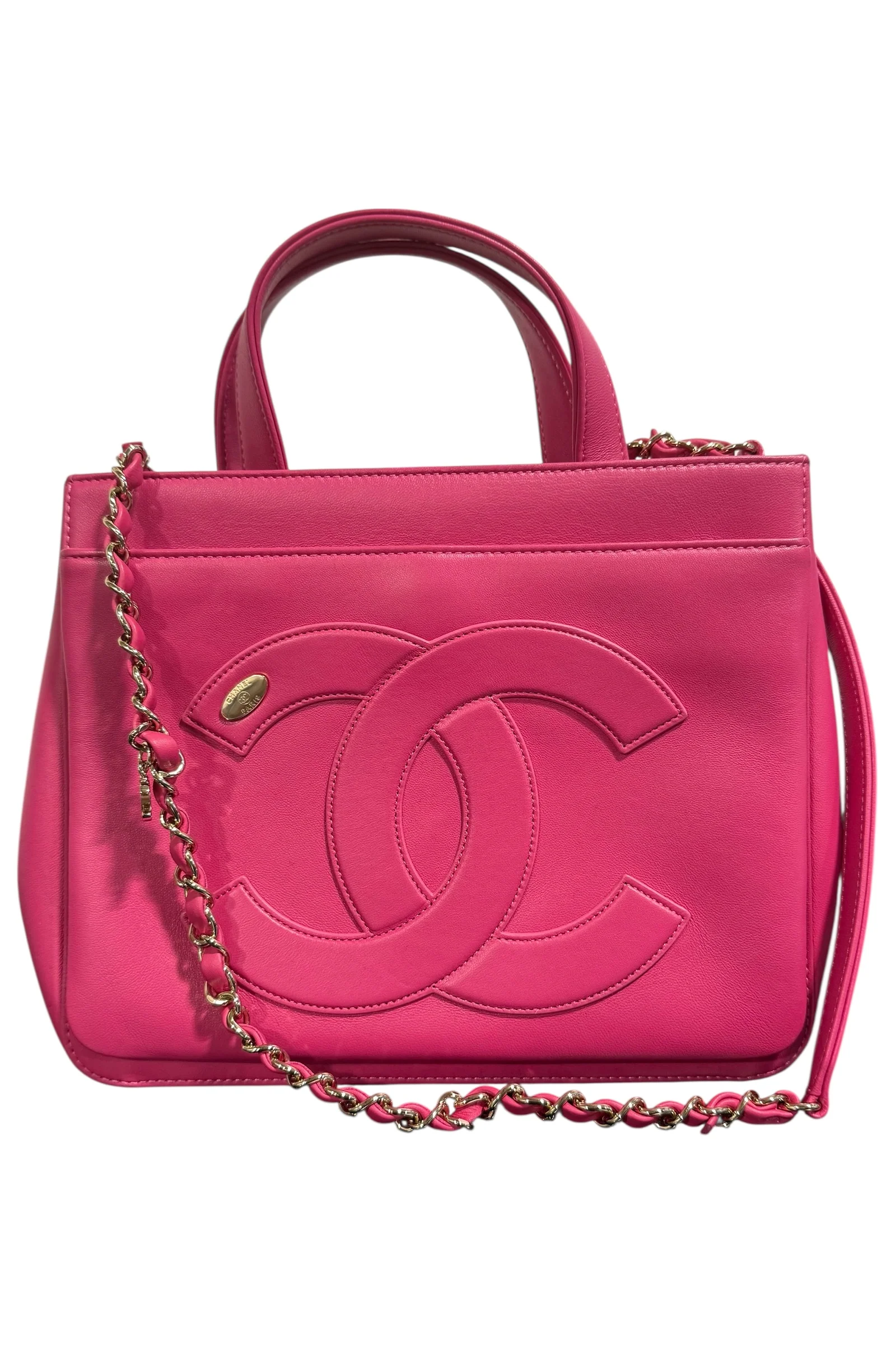 Chanel CC Pink Mania Shop Tote