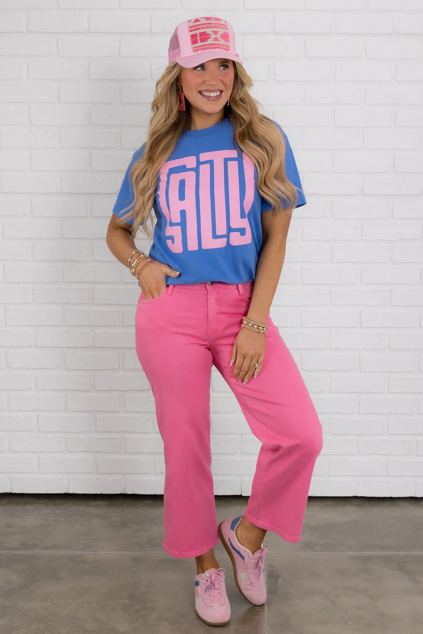 Charlotte High Rise Cropped Wide Leg Jean - Image 6
