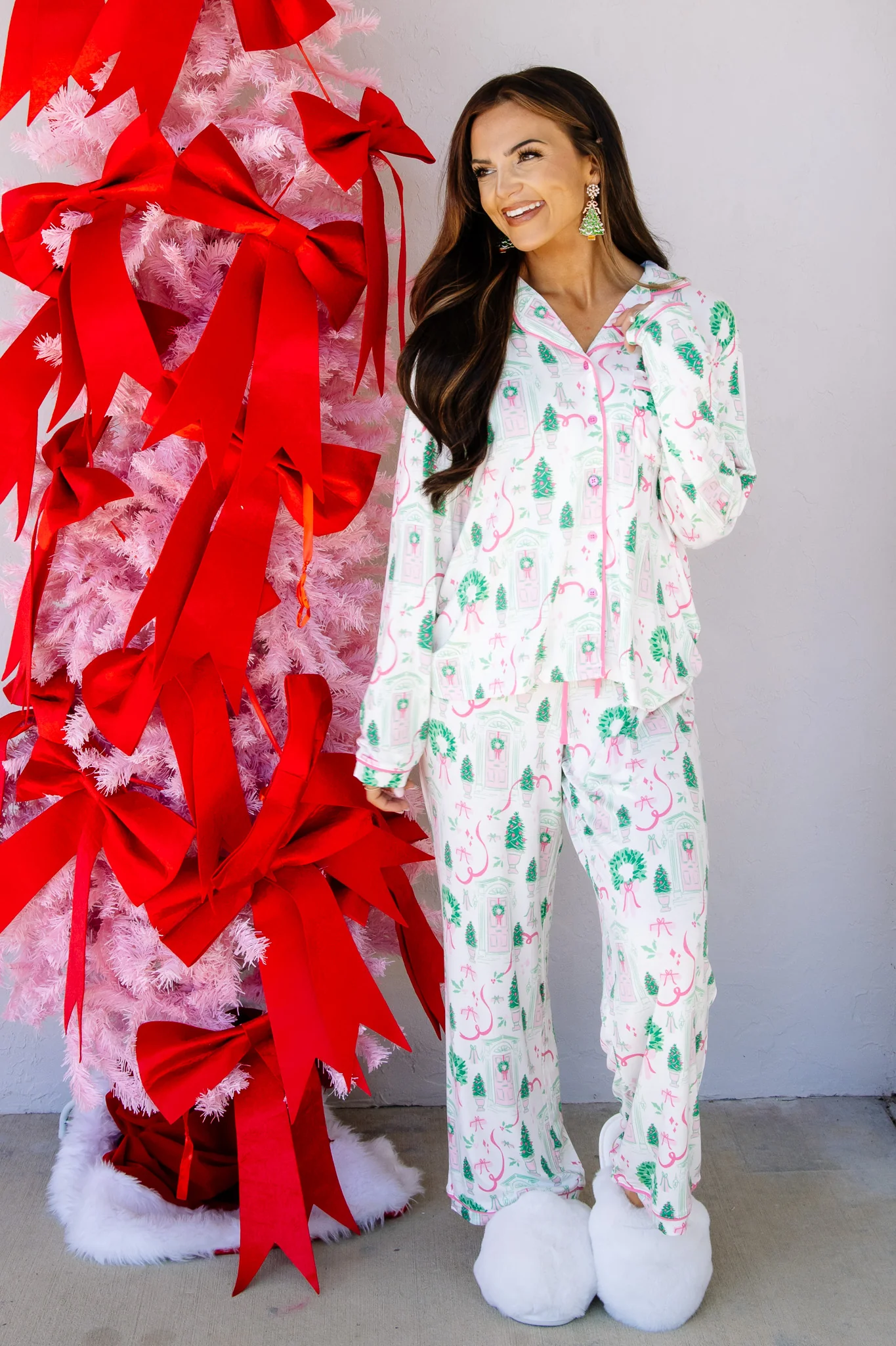 Mary Square Charlotte Home For Christmas Pajama Set - Image 6