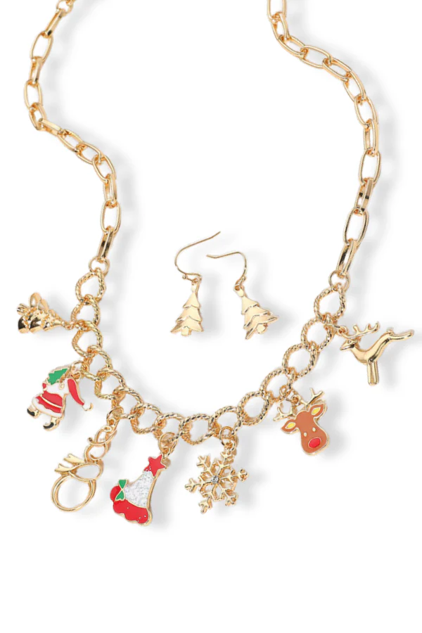 DOORBUSTER Christmas Carols Charm Necklace