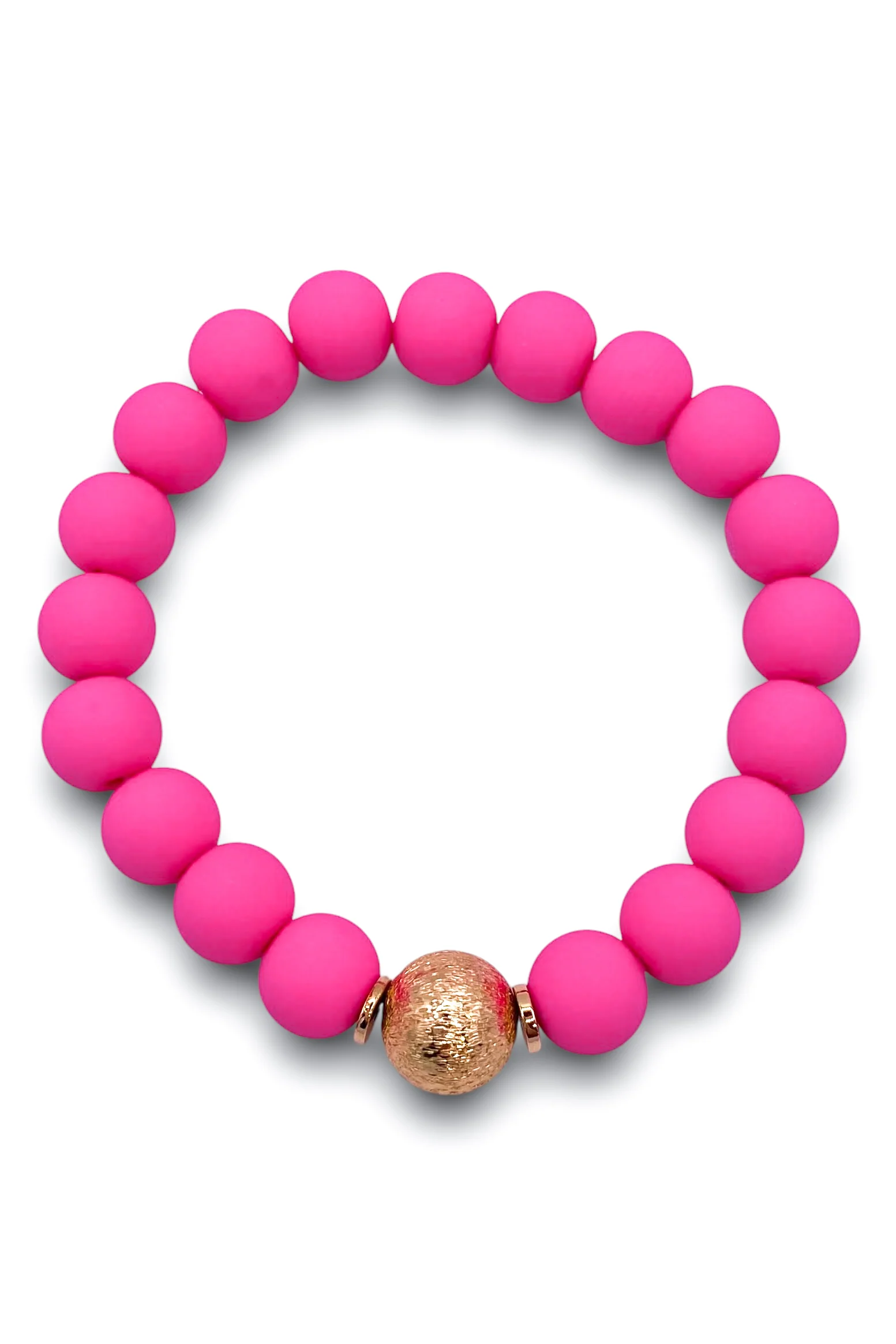 Pop Of Color Bracelet - Hot Pink
