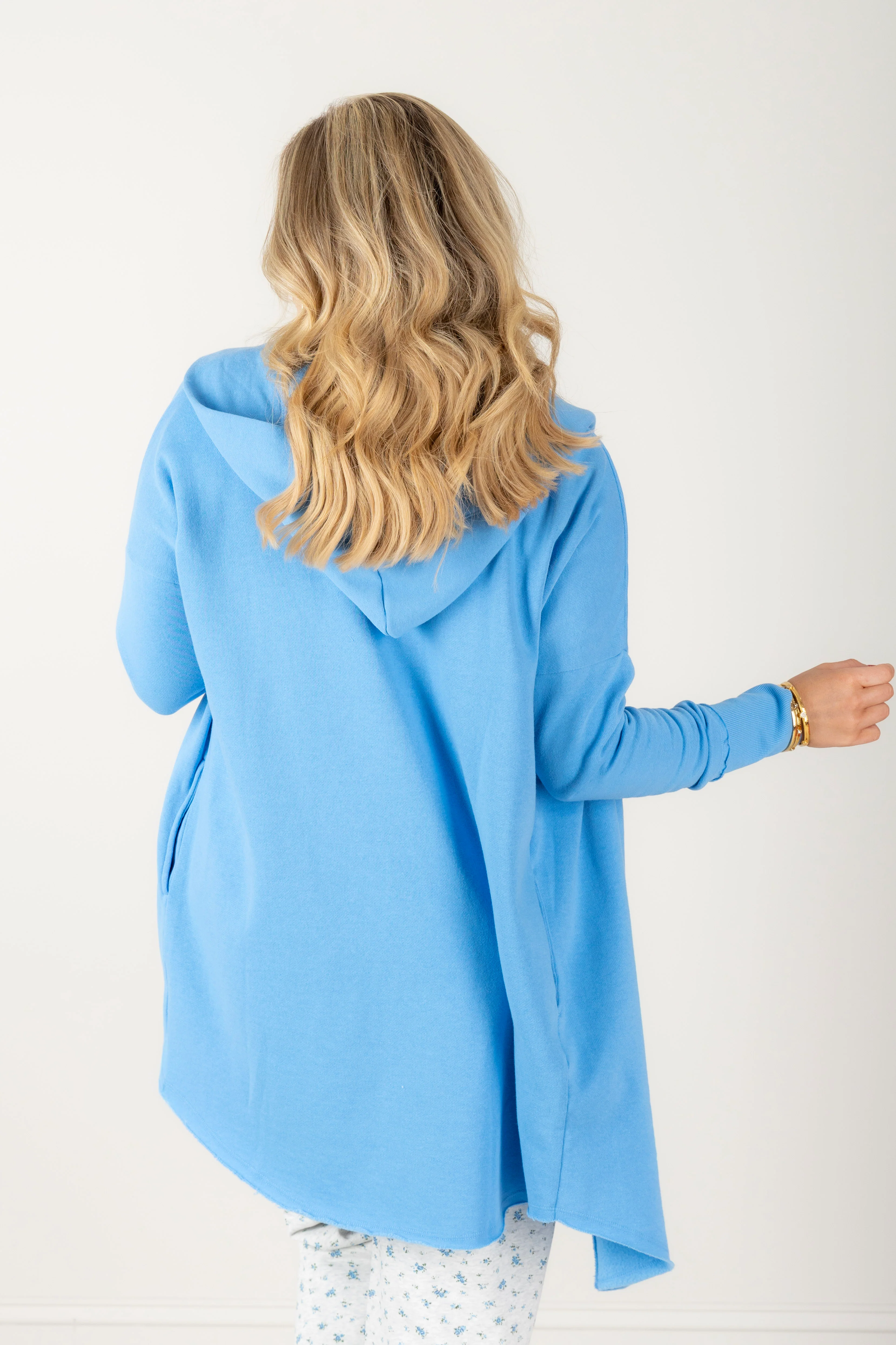 Close To You Denim Drift Long Sleeve Cardigan - Image 4