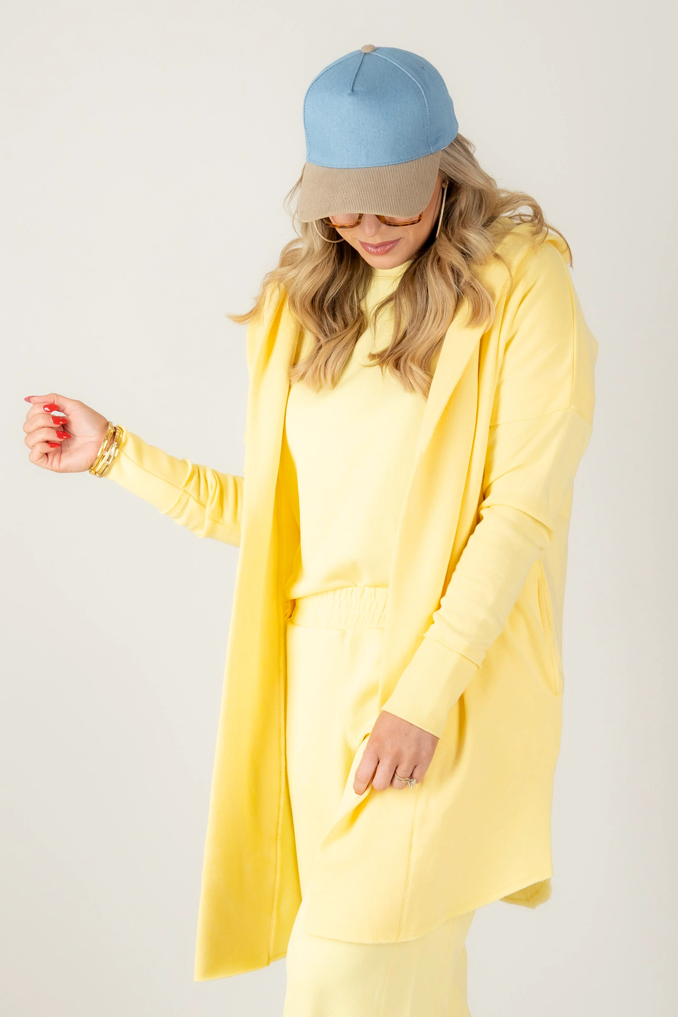 Close To You Yellow Glow long Sleeve Cardigan - Image 5