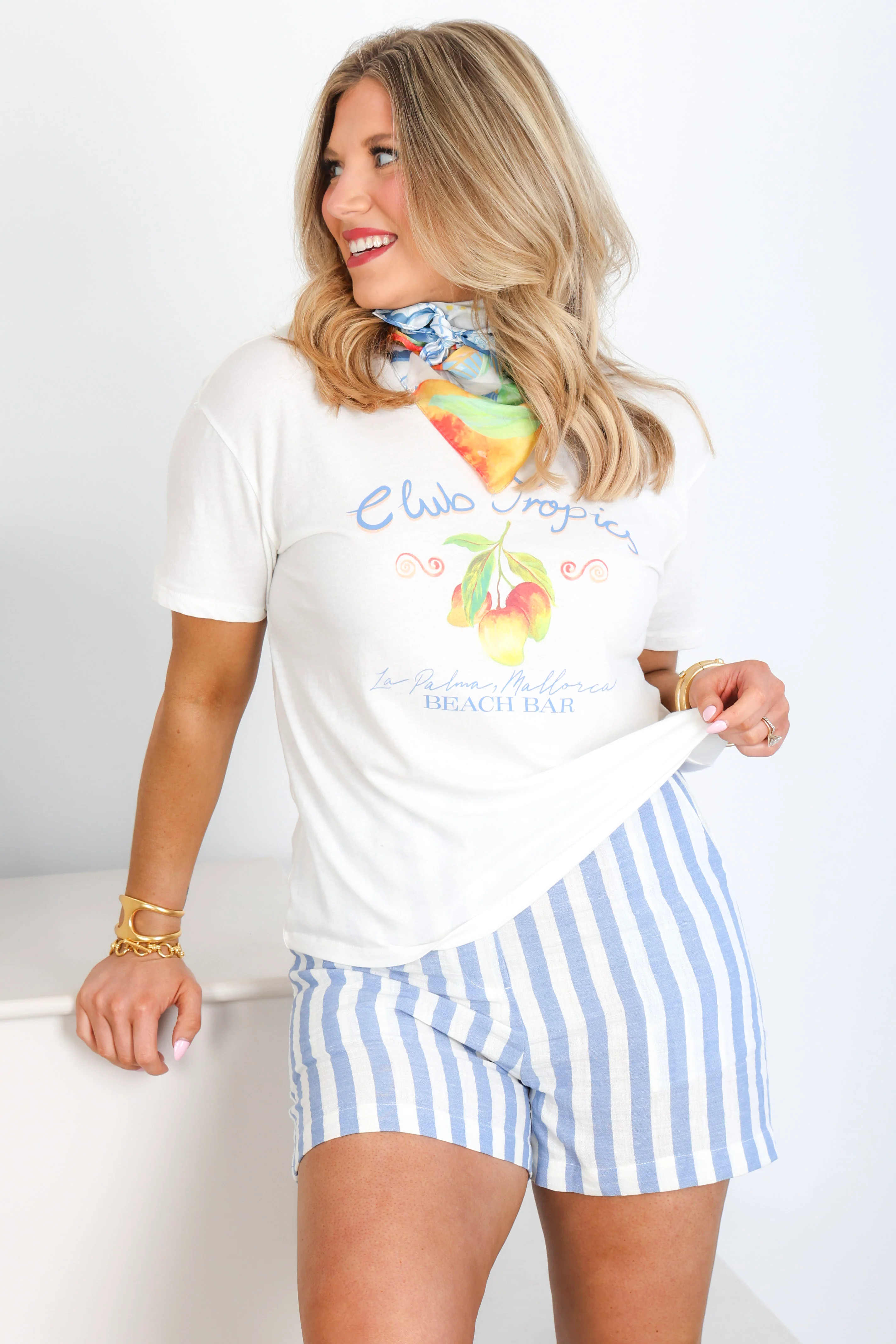 Z Supply Club Tropics Boyfriend Short Sleeve Tee - Image 4