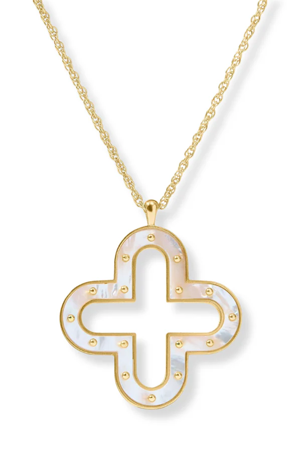 Julie Vos Colette Mother of Pearl Necklace - Image 3