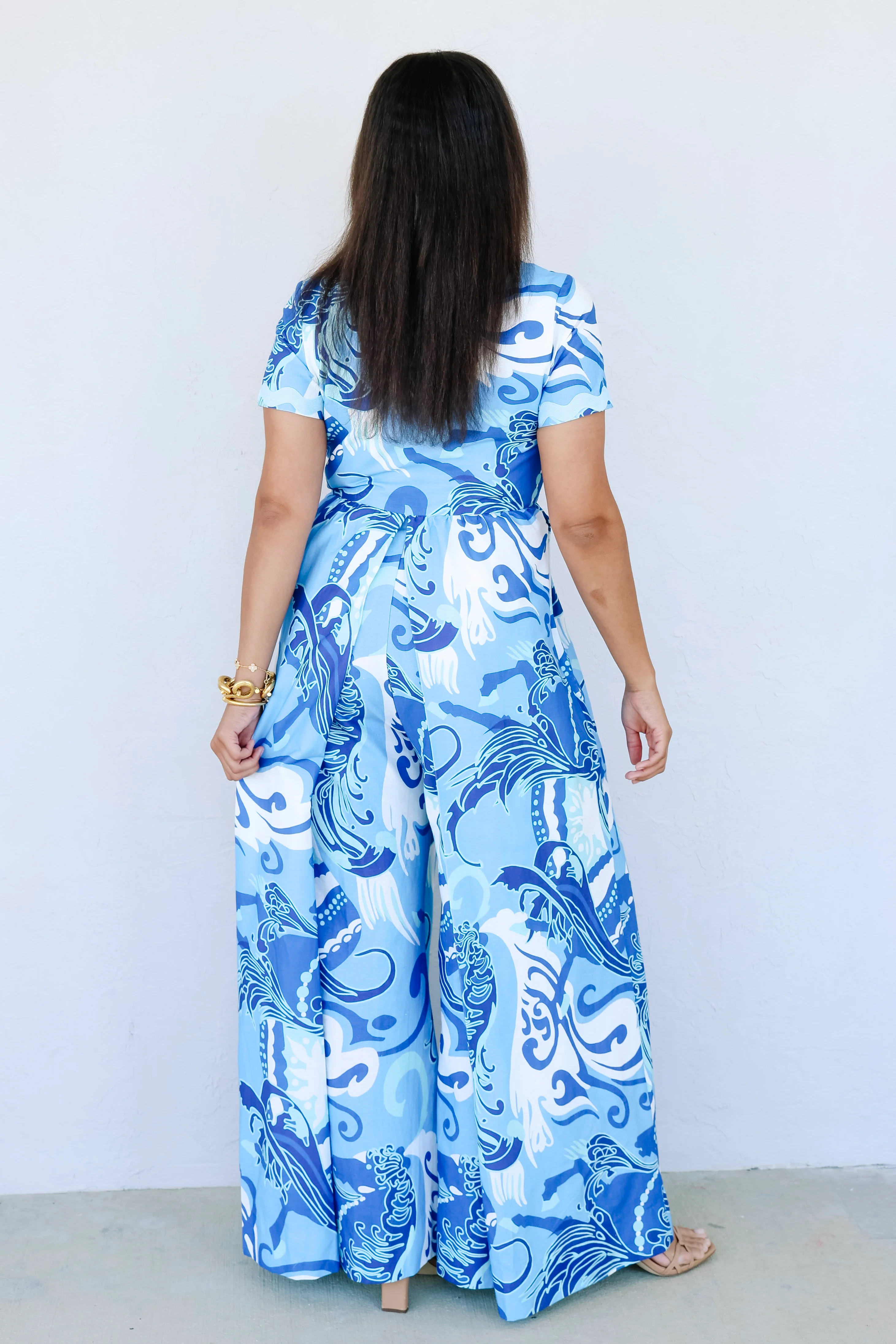 Coulotte Nouveau Lapis Short Sleeve Jumpsuit - Image 5