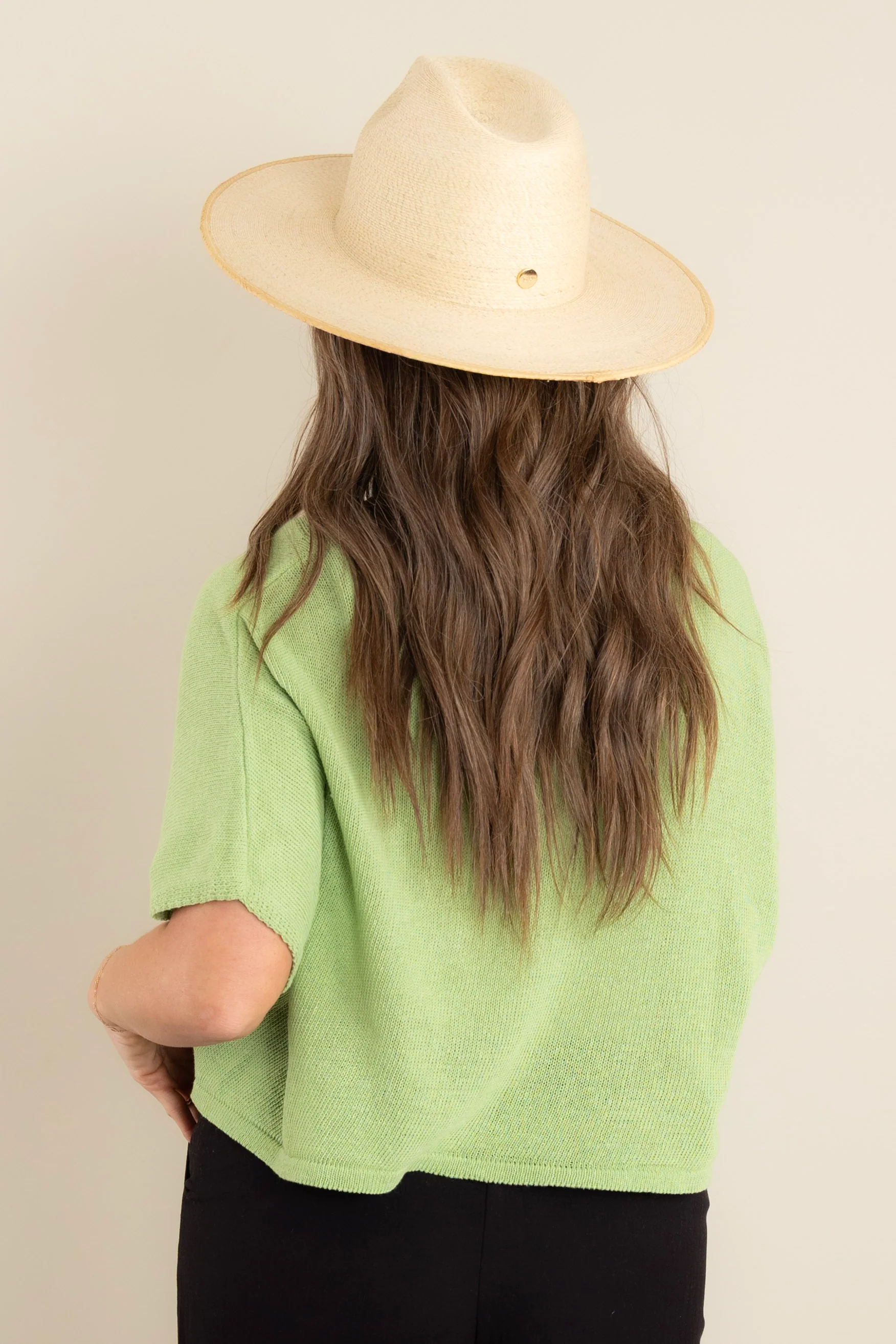 Simone Lime Short Sleeve Cardigan *Final Sale* - Image 3